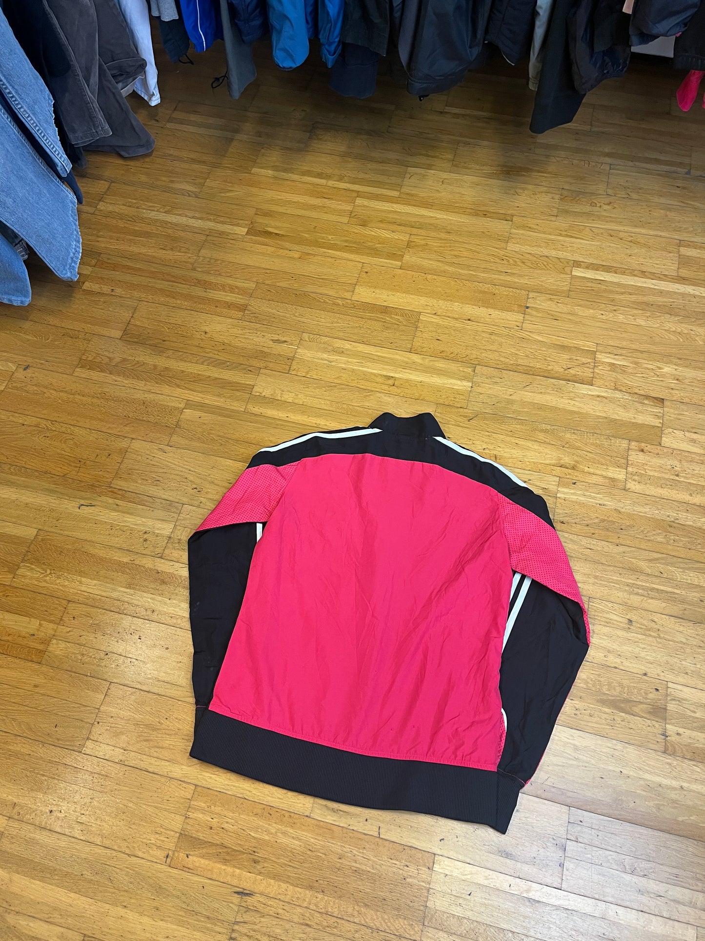 ADIDAS 2000s SPELLOUT zIPPER PINK (S)
