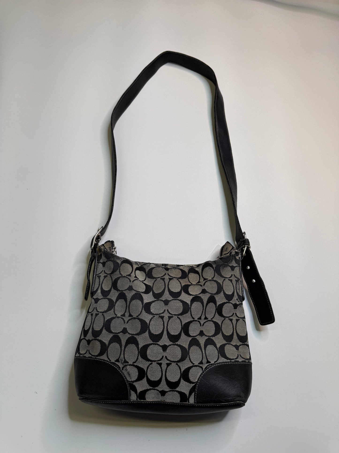 COACH CROSSBODY/MESSENGER BAG WITH REAL LEATHER