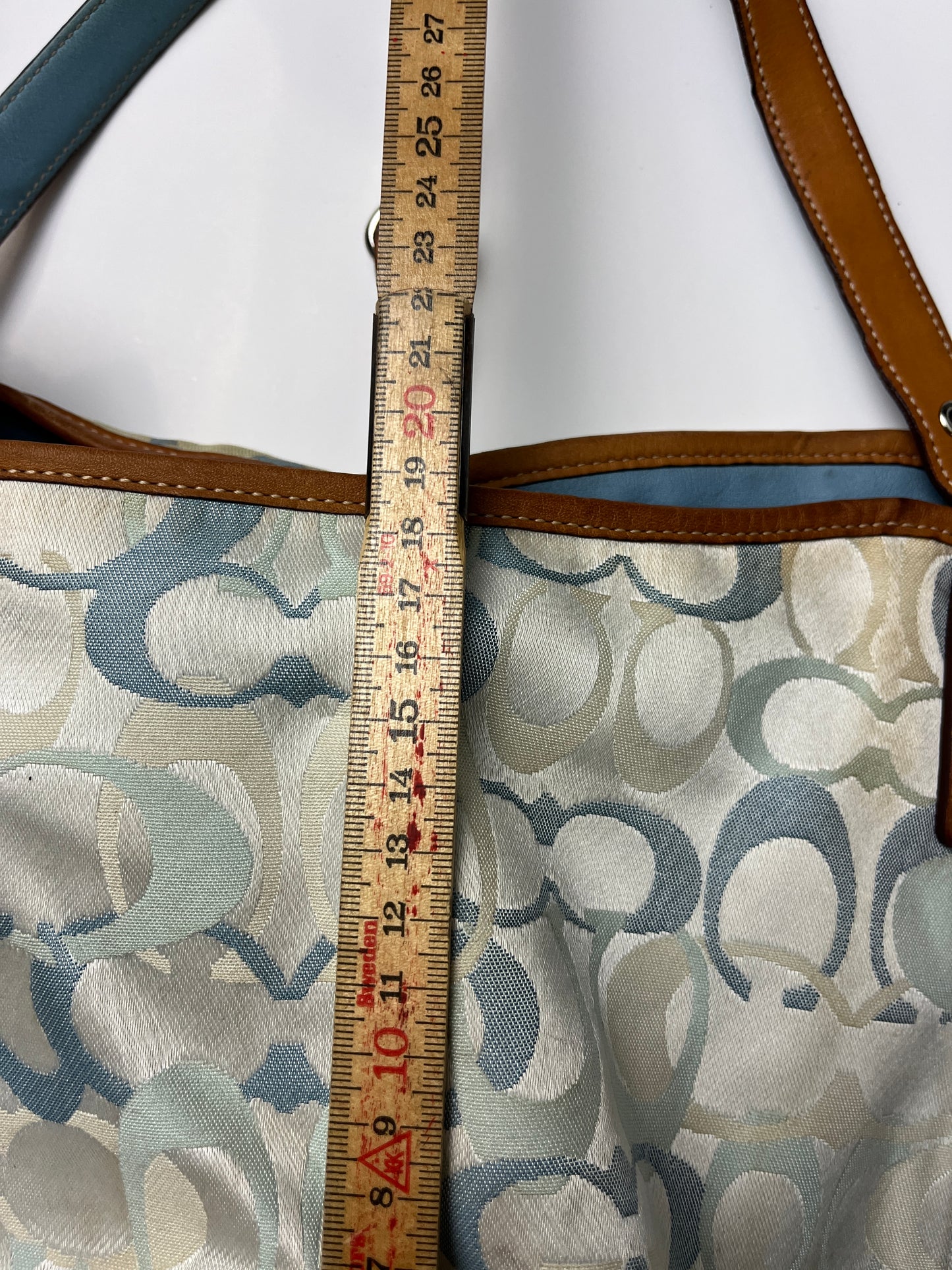 COACH BAG BLUE