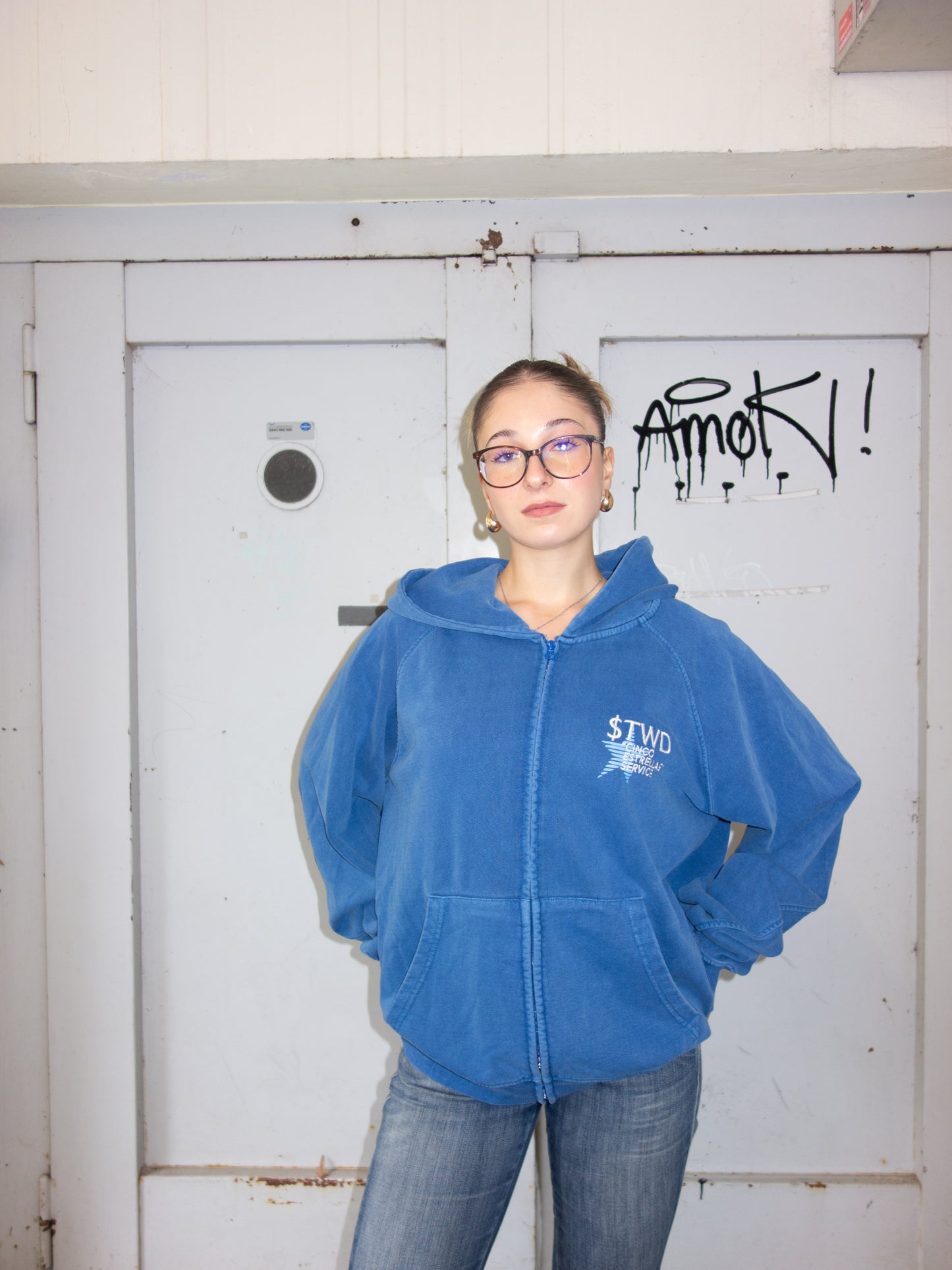 STWD ZIP UP HOODIE (M)