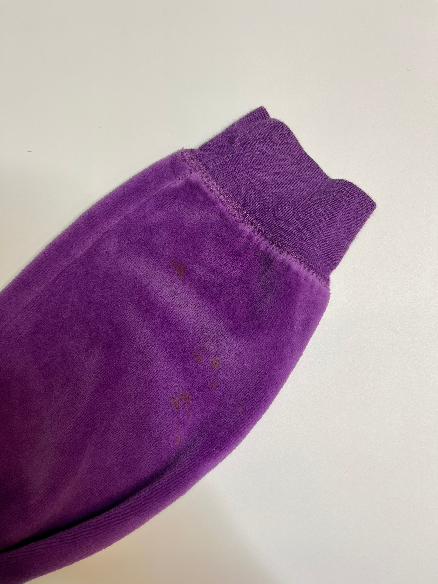 JUICY COUTURE ZIPPER PURPLE 2000s (M)