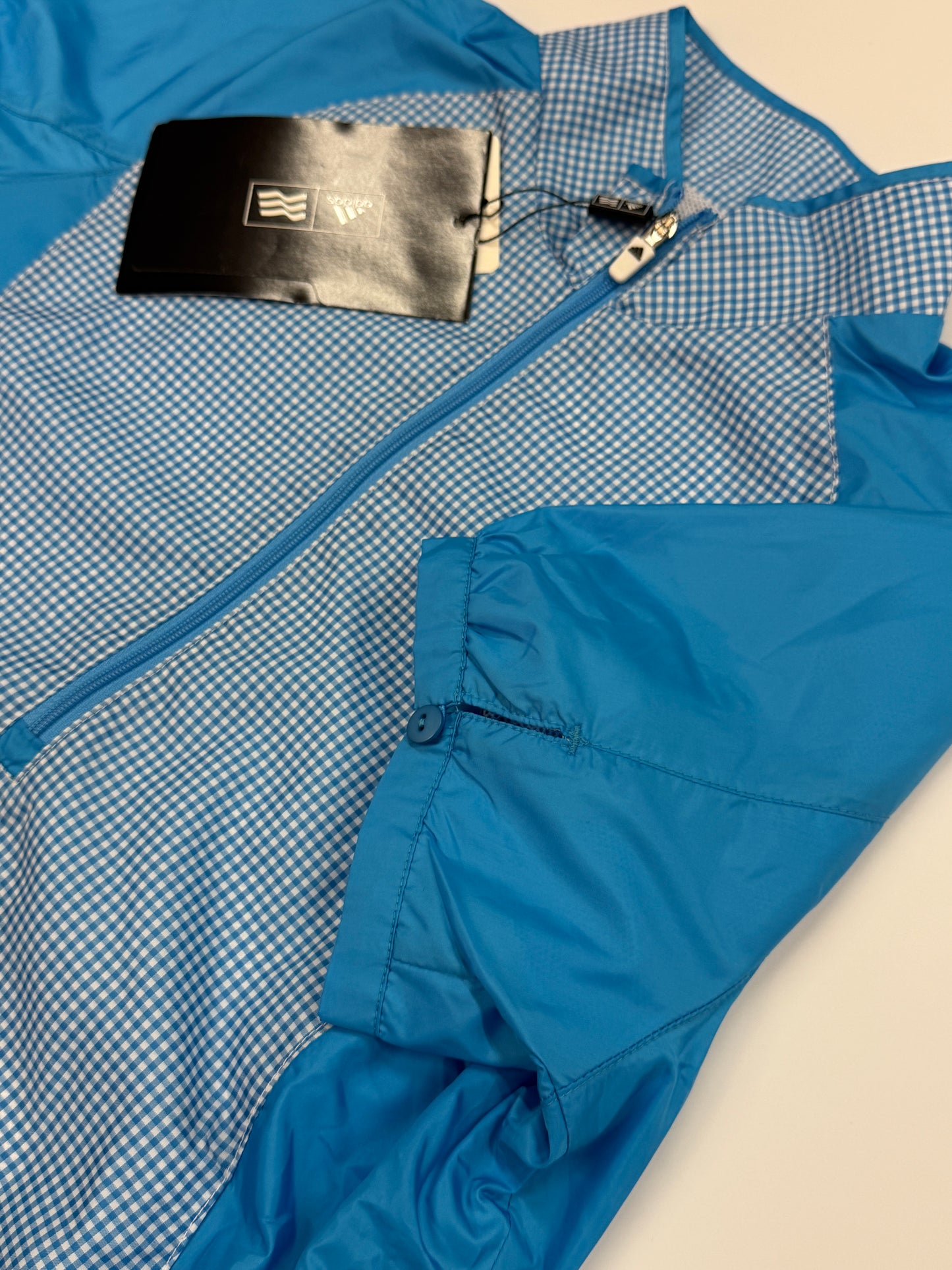 RARE JAPANESE DEADSTOCK 2000s ADIDAS TRACK SHIRT, WITH TAG (S)