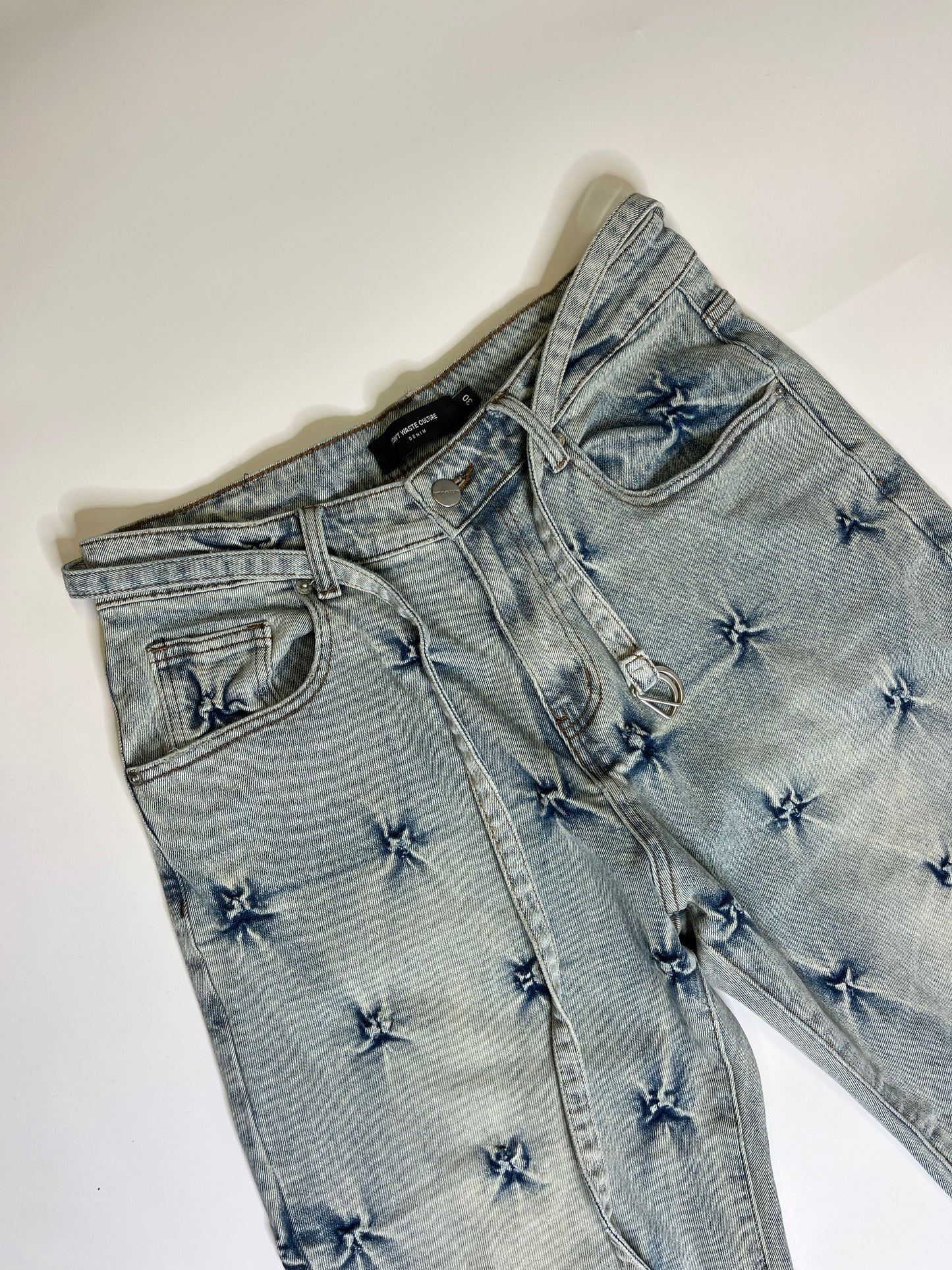 DONT WASTE CULTURE BAGGY JEANS