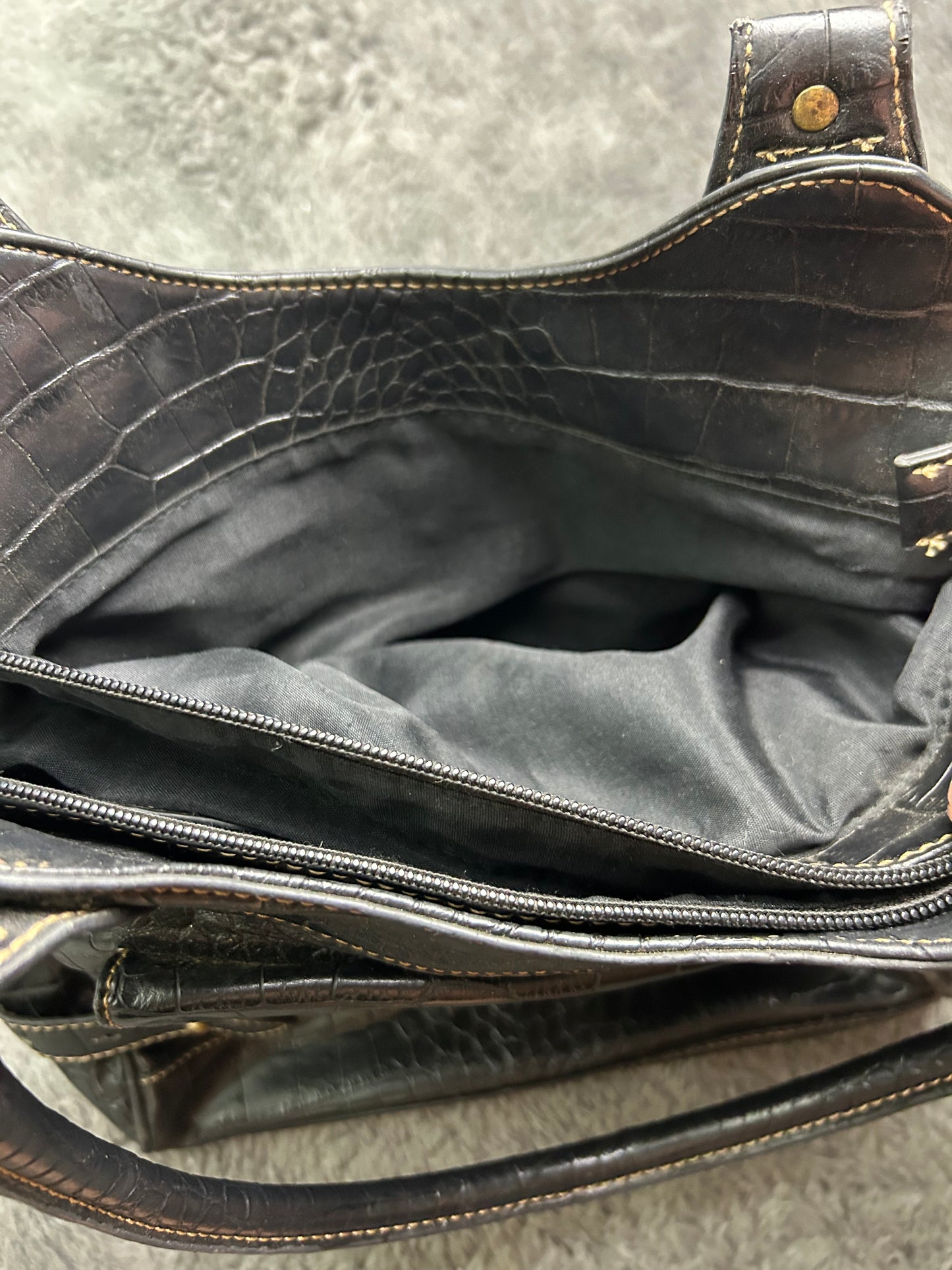 CHAPS BAG CROC