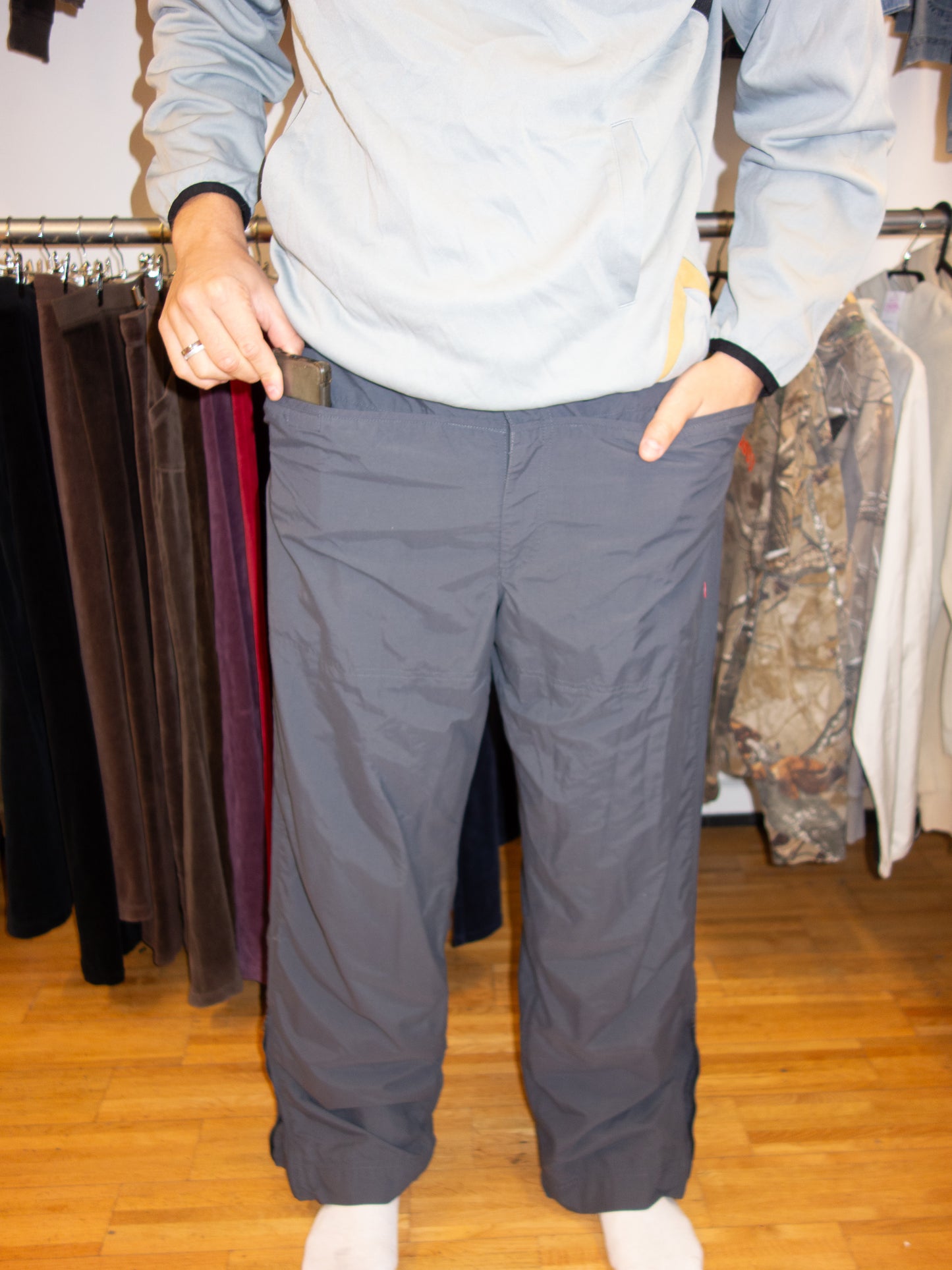NIKE TRACKPANTS 2000s (m. XL)