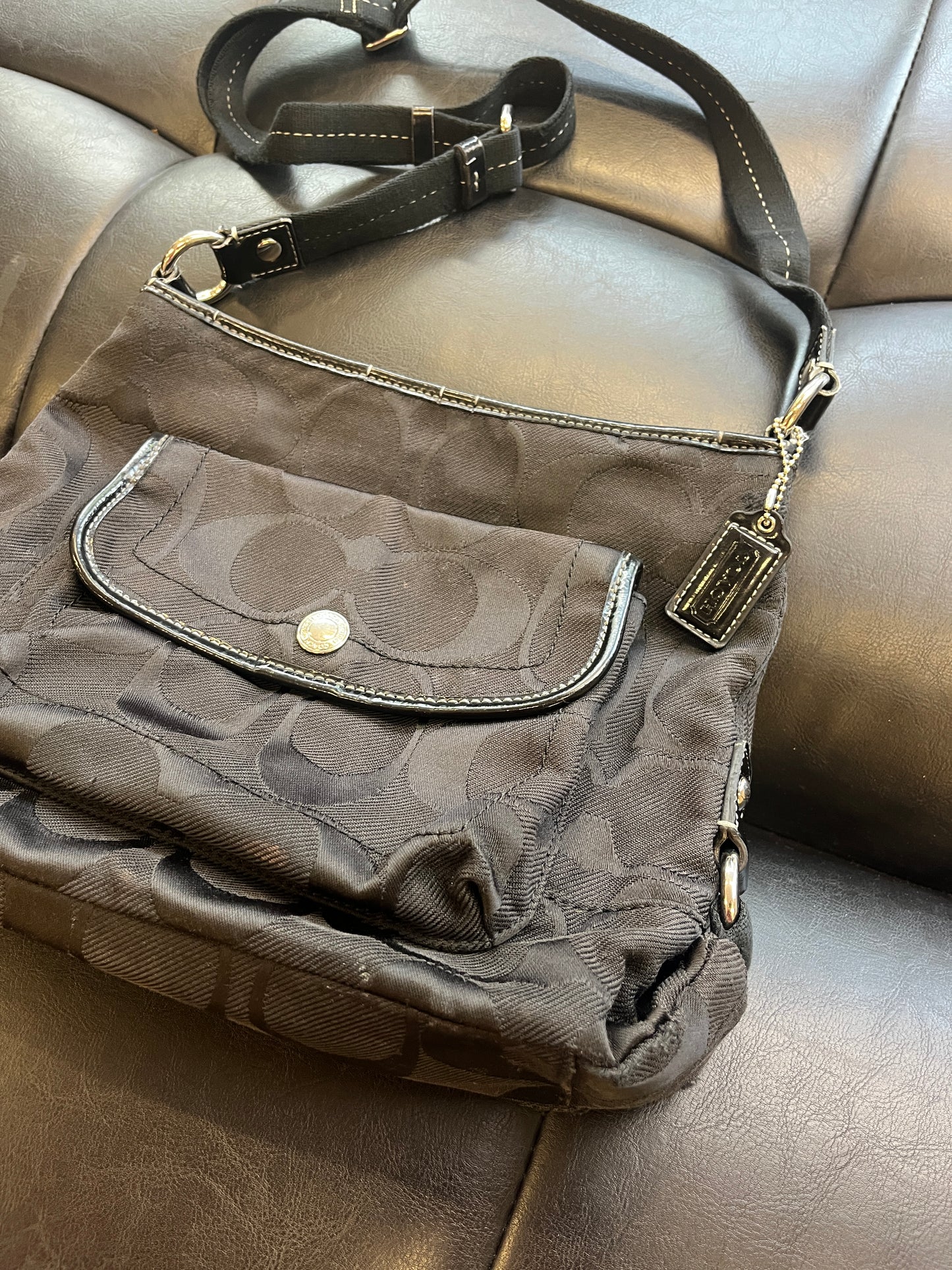 COACH MONOGRAM CROSSBODY BAG