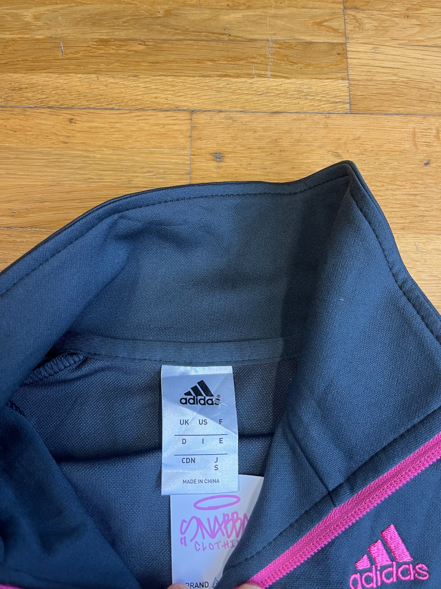 ADIDAS ZIPPER PINK (S)