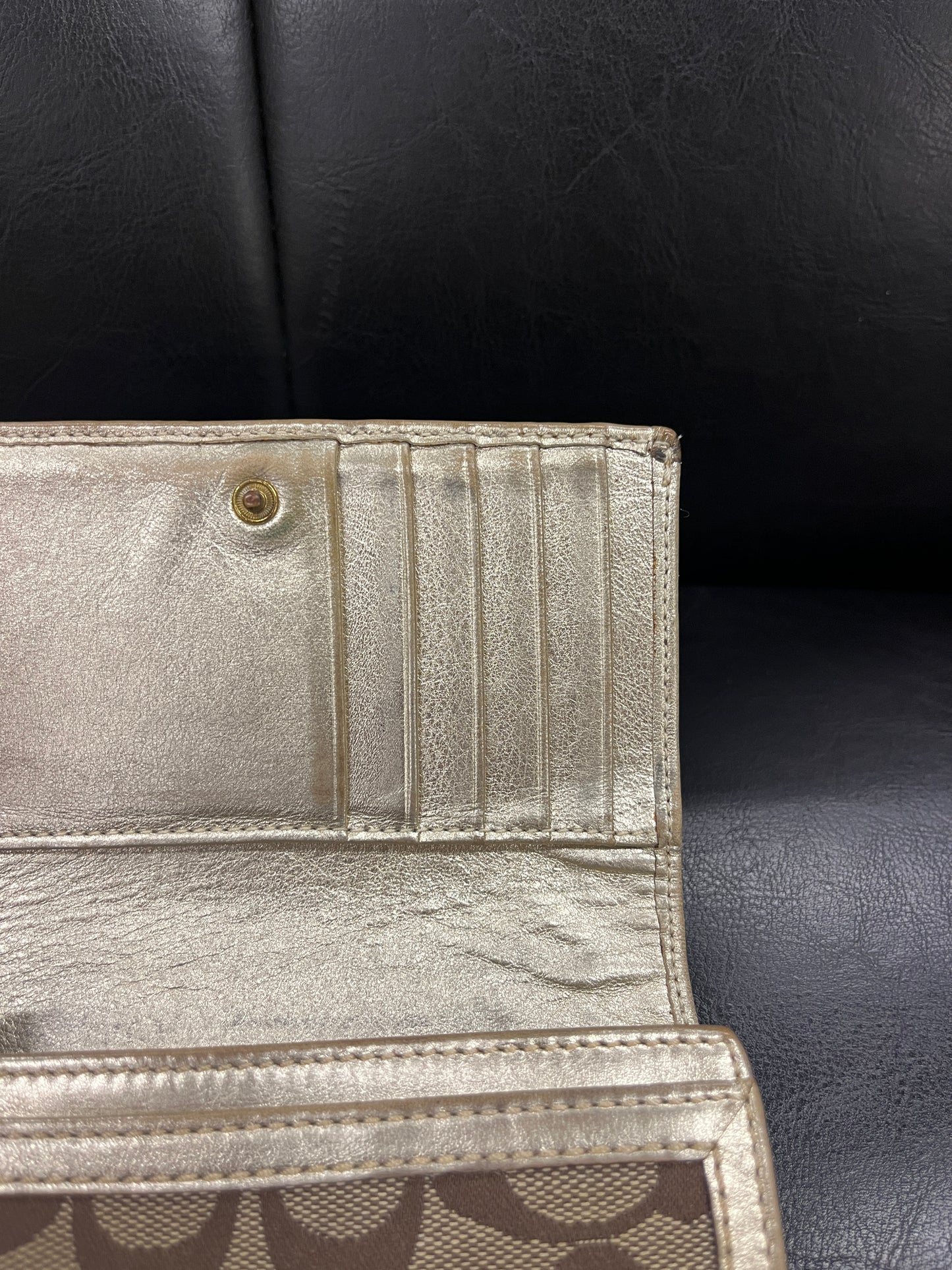 COACH WALLET MONOGRAM