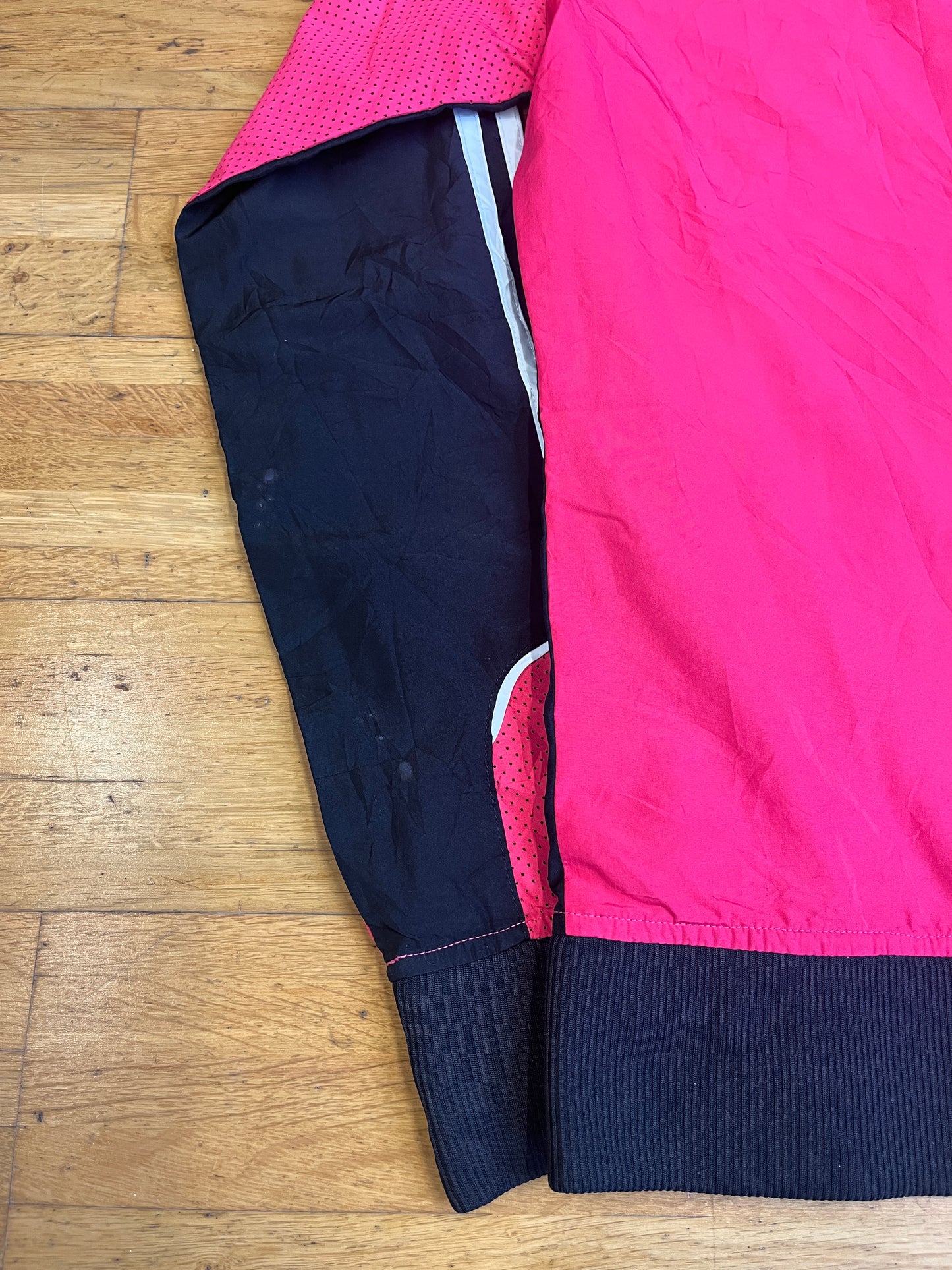 ADIDAS 2000s SPELLOUT zIPPER PINK (S)