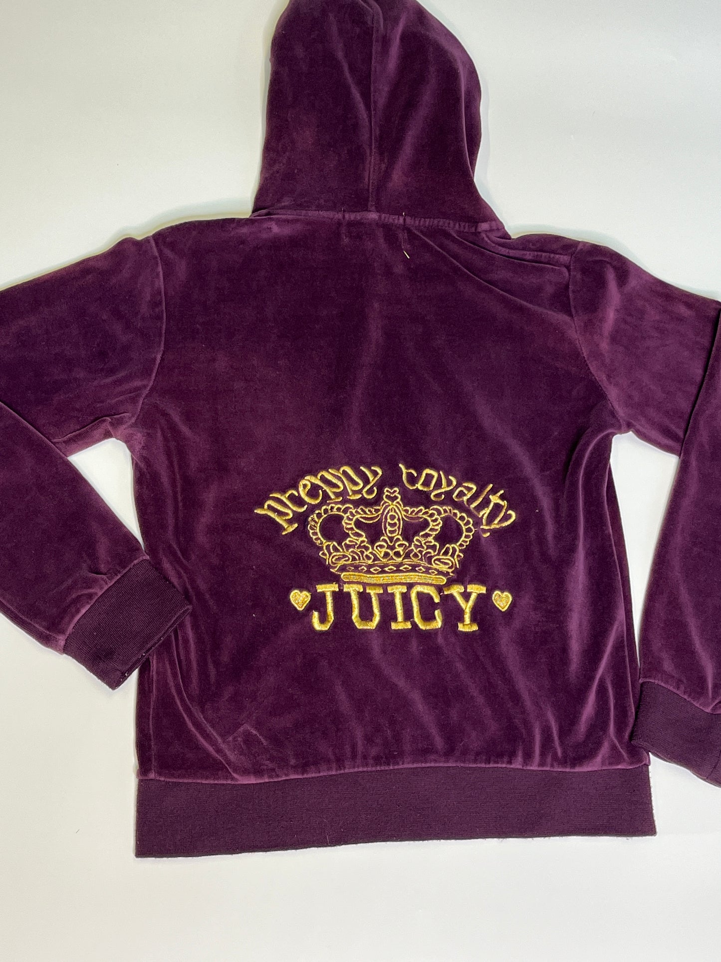 JUICY COUTURE ZIPPER PURPLE (L)