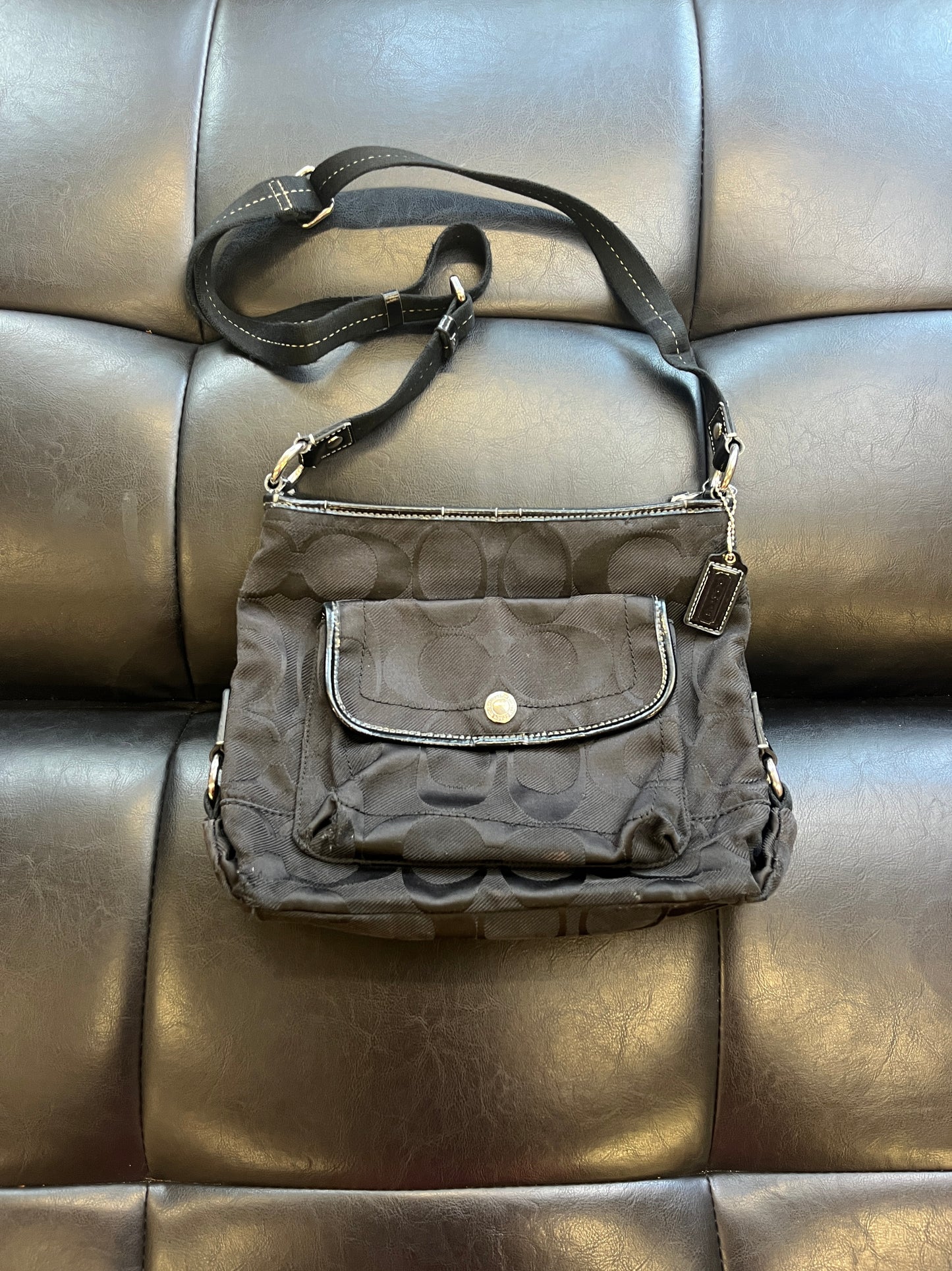 COACH MONOGRAM CROSSBODY BAG