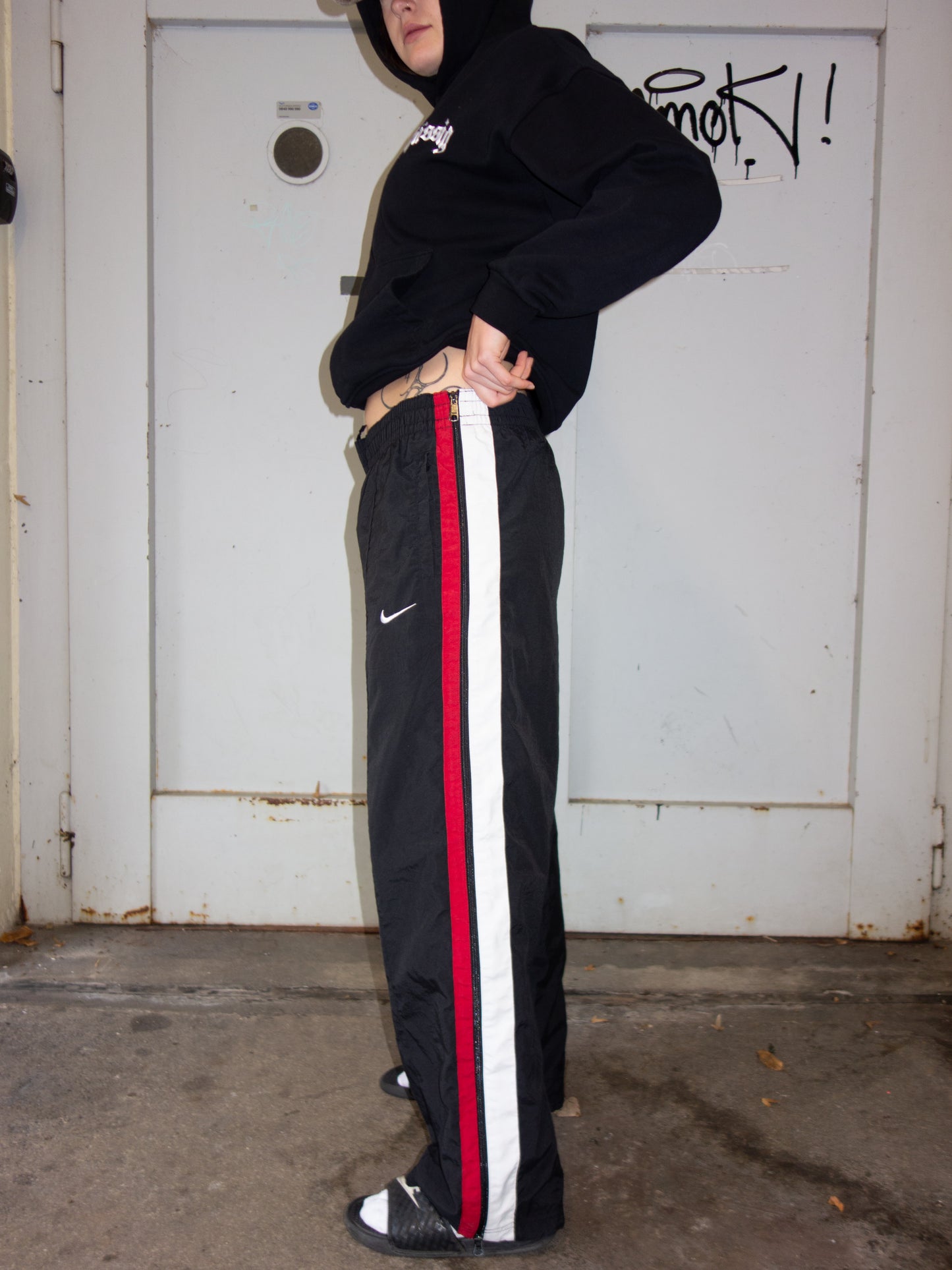 NIKE TRACK PANTS 2000s (L)