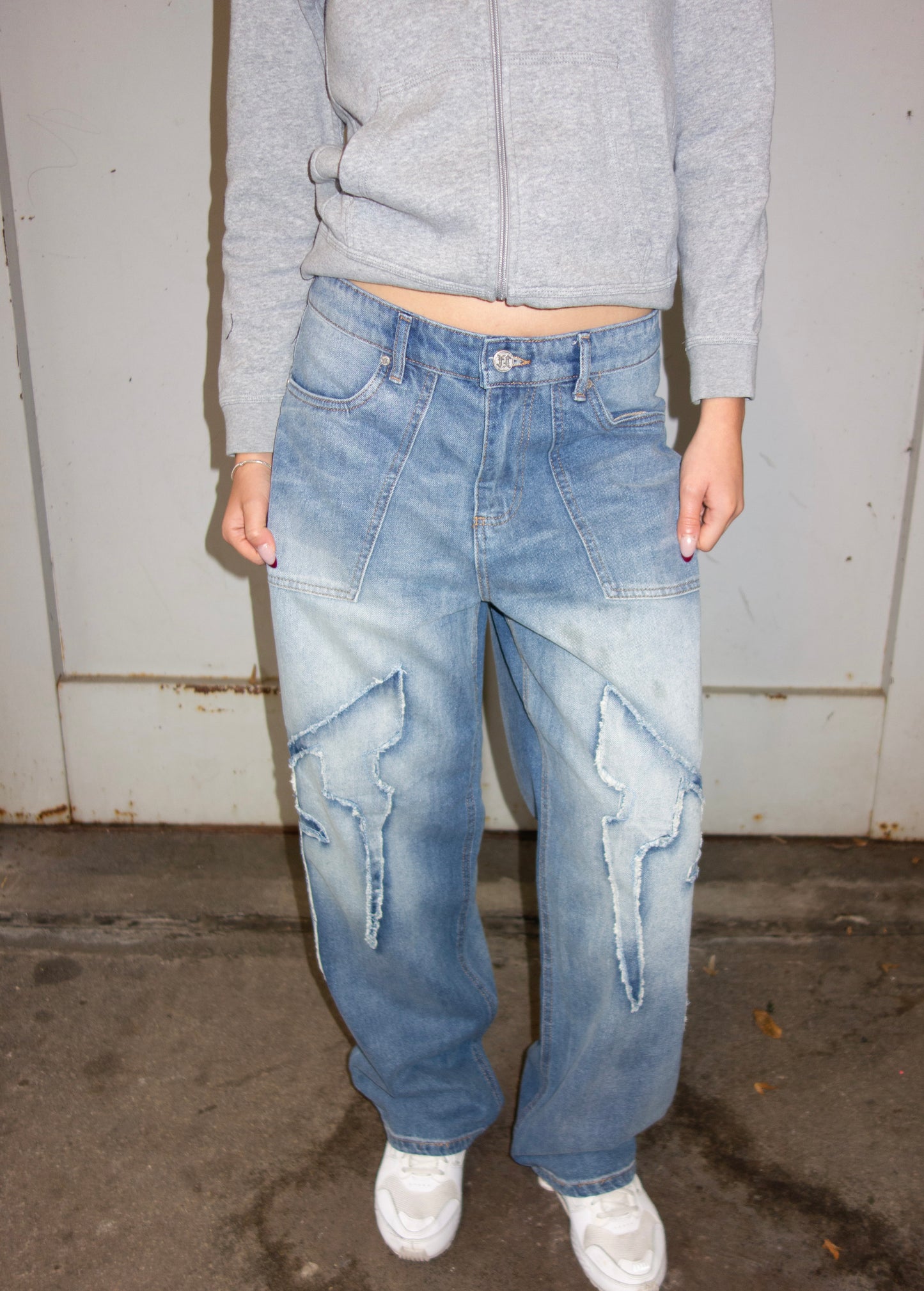 FAVELA BAGGY JEANS (M-L)
