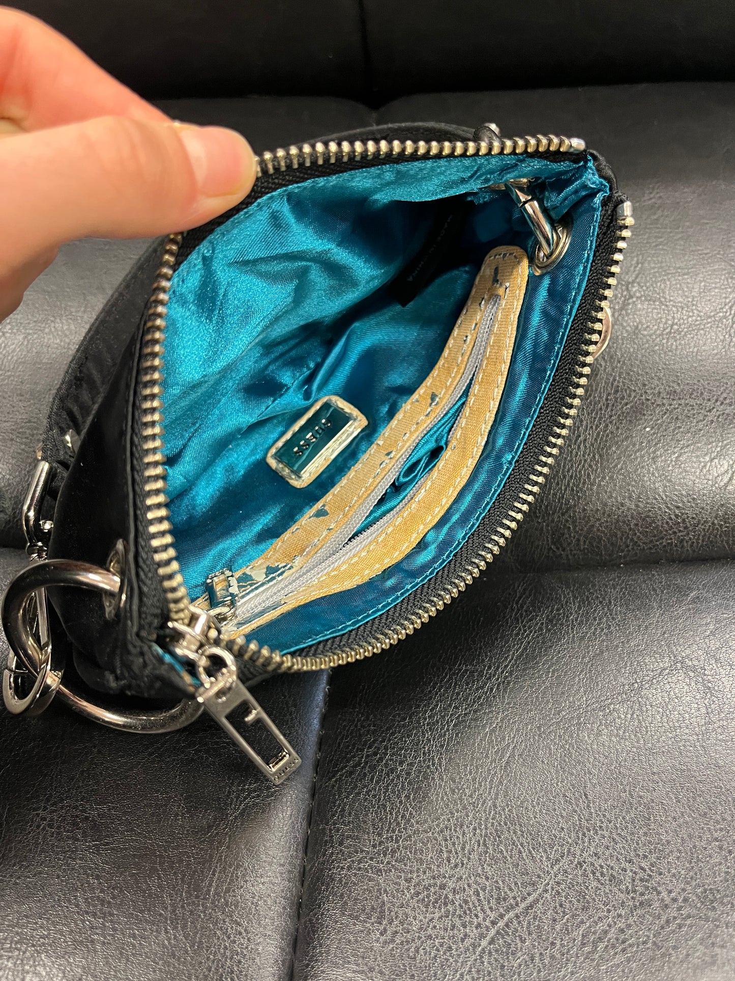 GUESS RHINESTONE MINI BAG