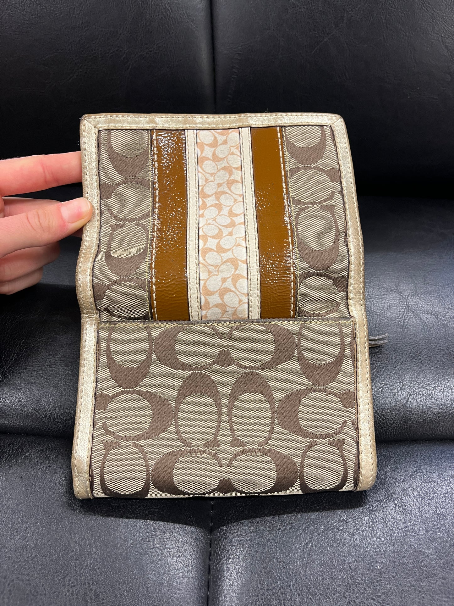 COACH WALLET MONOGRAM