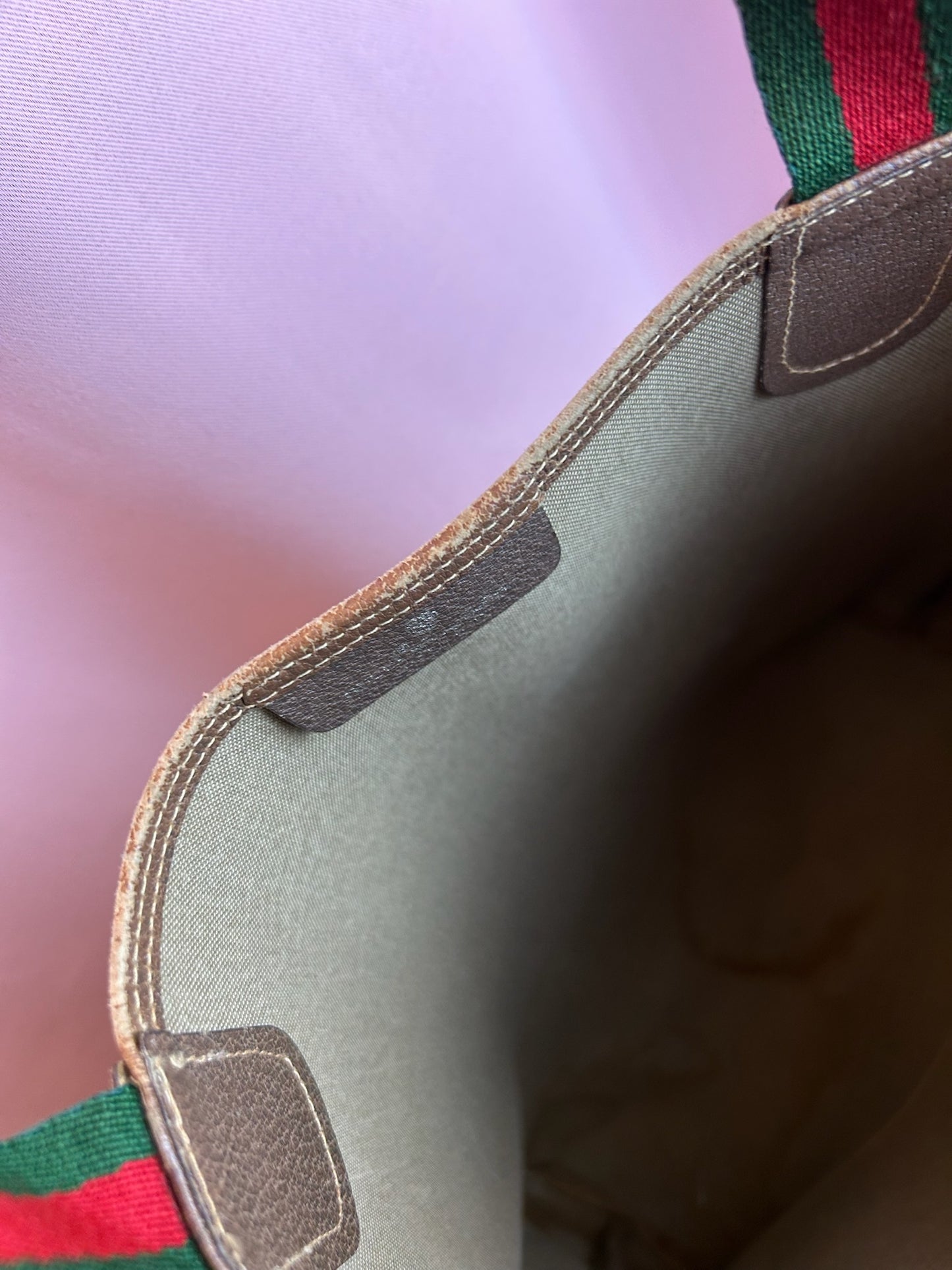 GUCCI MONOGRAM TOTE BAG