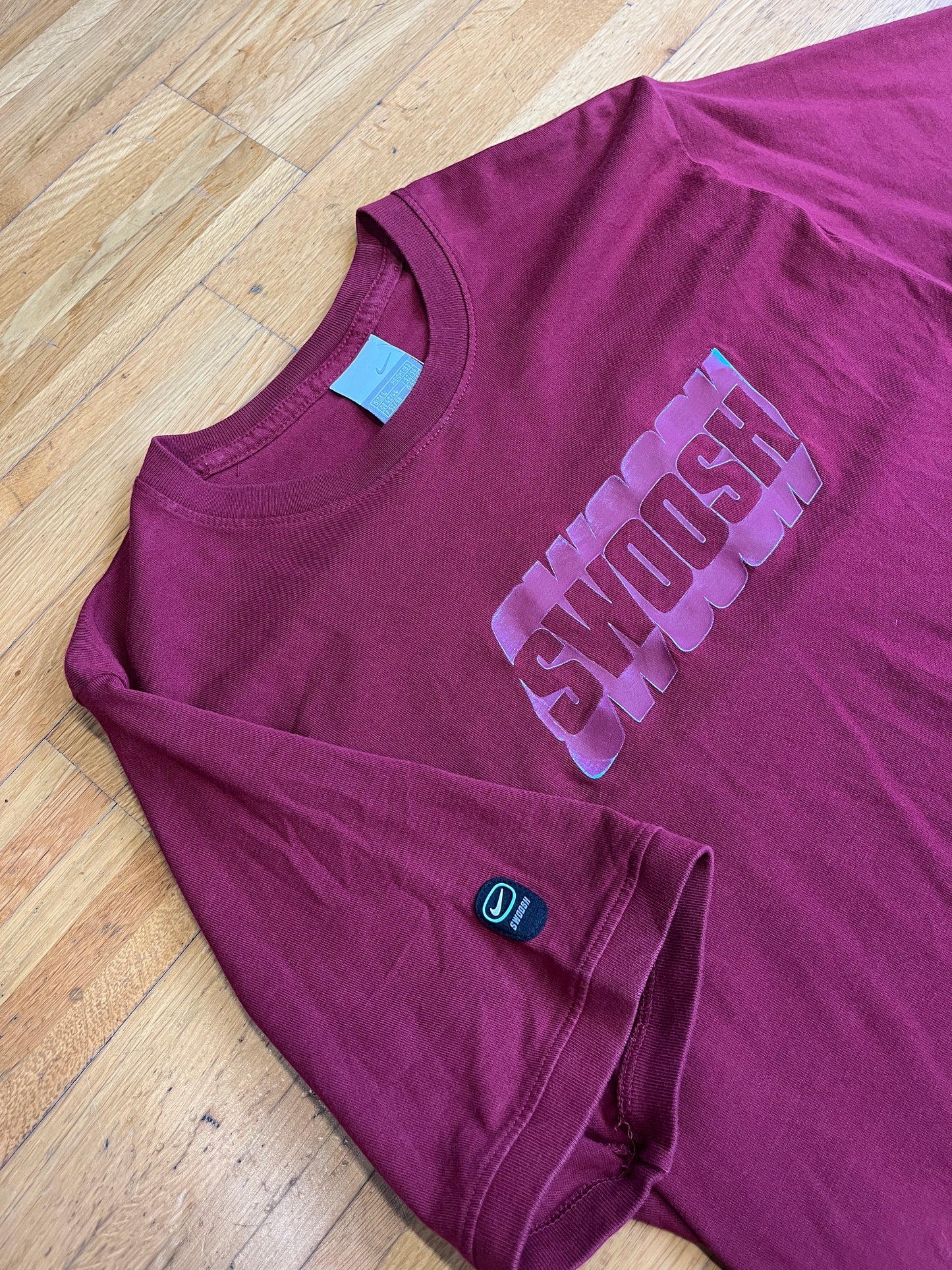 NIKE SWOOSH T-SHIRT 2000s (M)