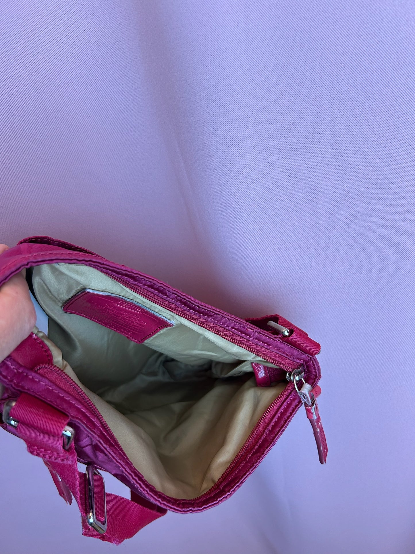 COACH CROSSBODY/MESSENGER BAG PINK