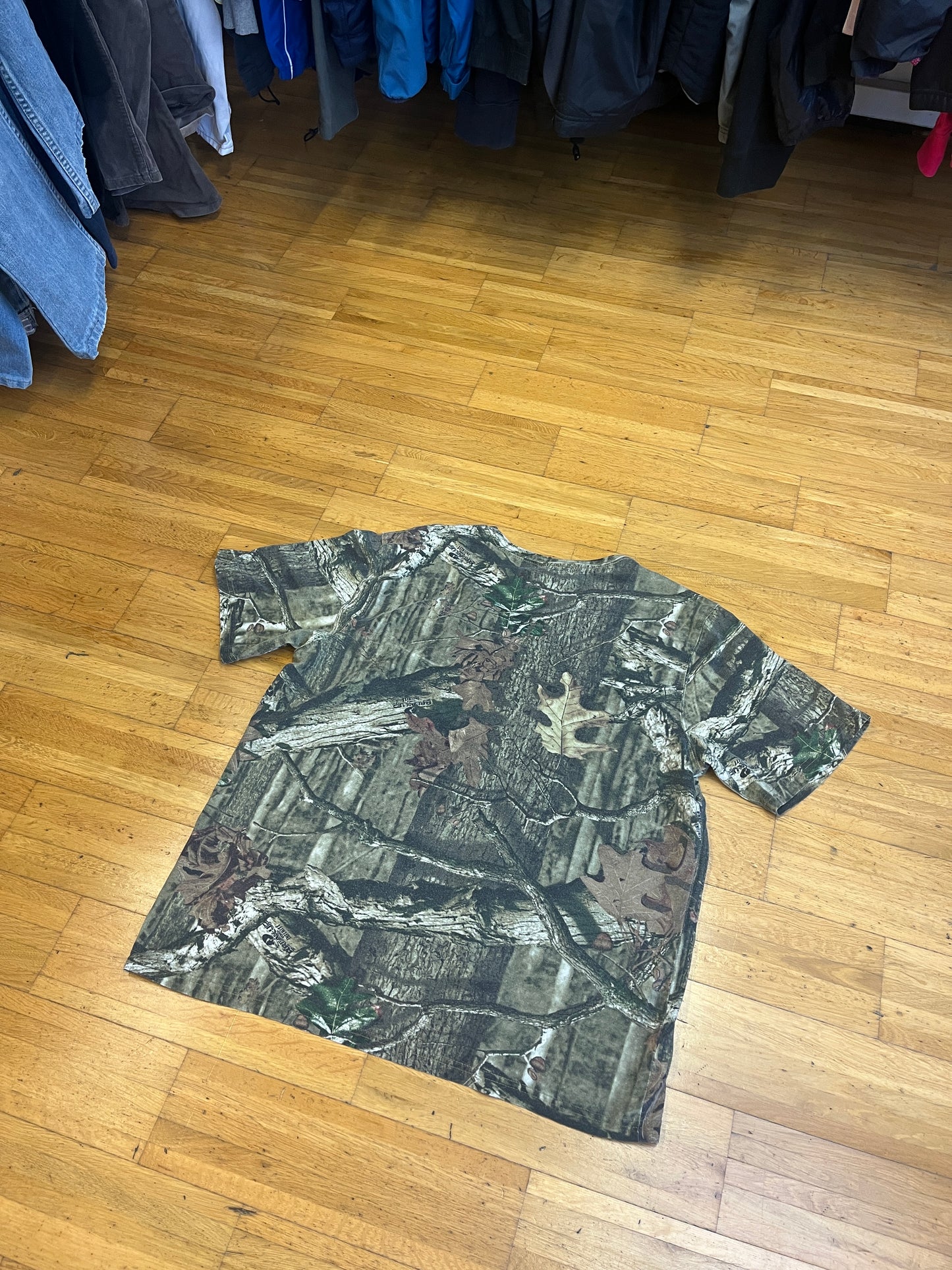 CAMO SHIRT MOSSY OAK (M)