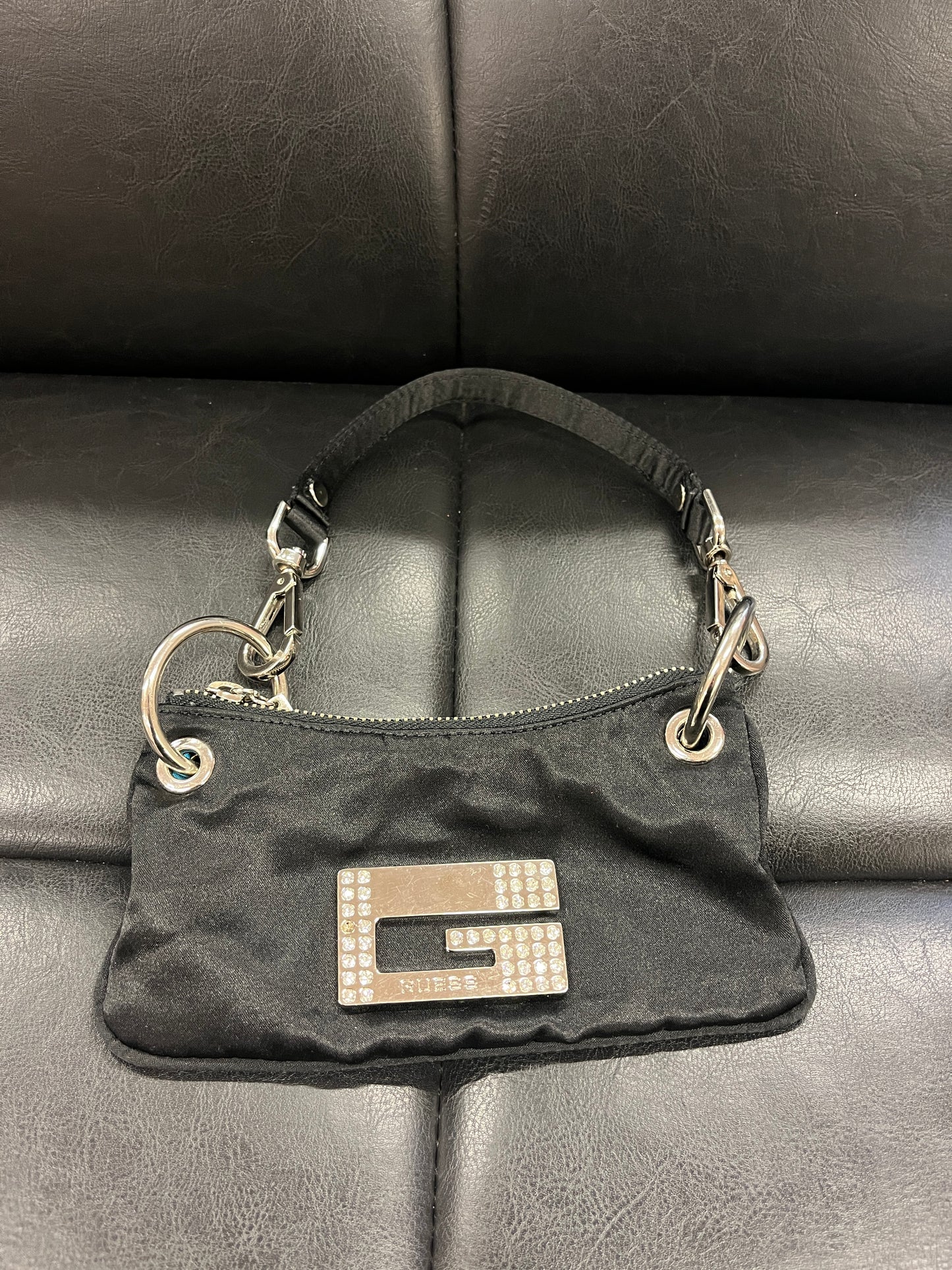 GUESS RHINESTONE MINI BAG