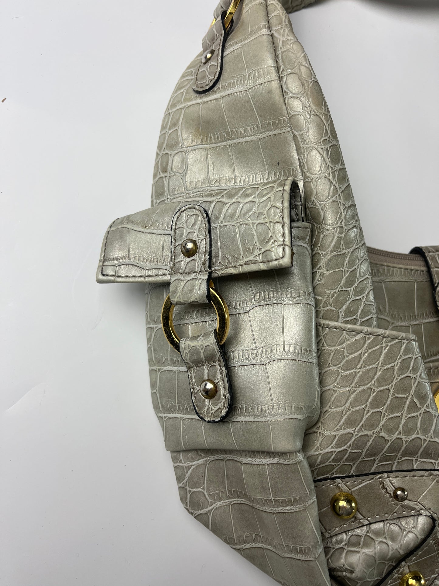 GUESS BAG GOLD RHINESTONE