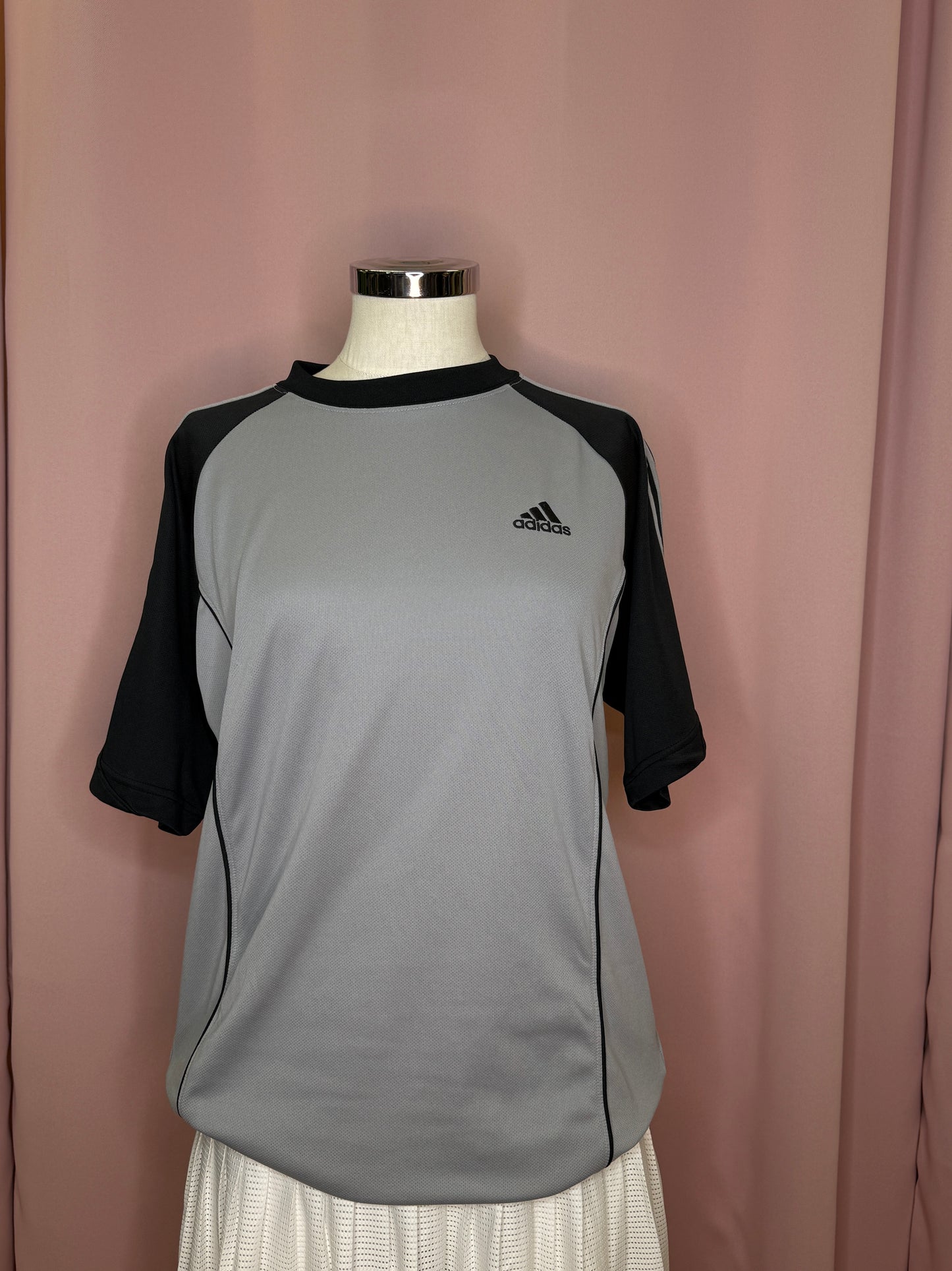 2000s ADIDAS T-SHIRT GREY (L)