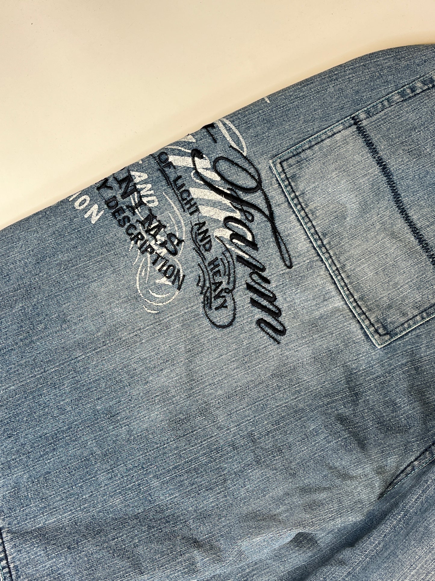 PHAT FARM 2004 BAGGY HIP-HOP JEANS (~XL)