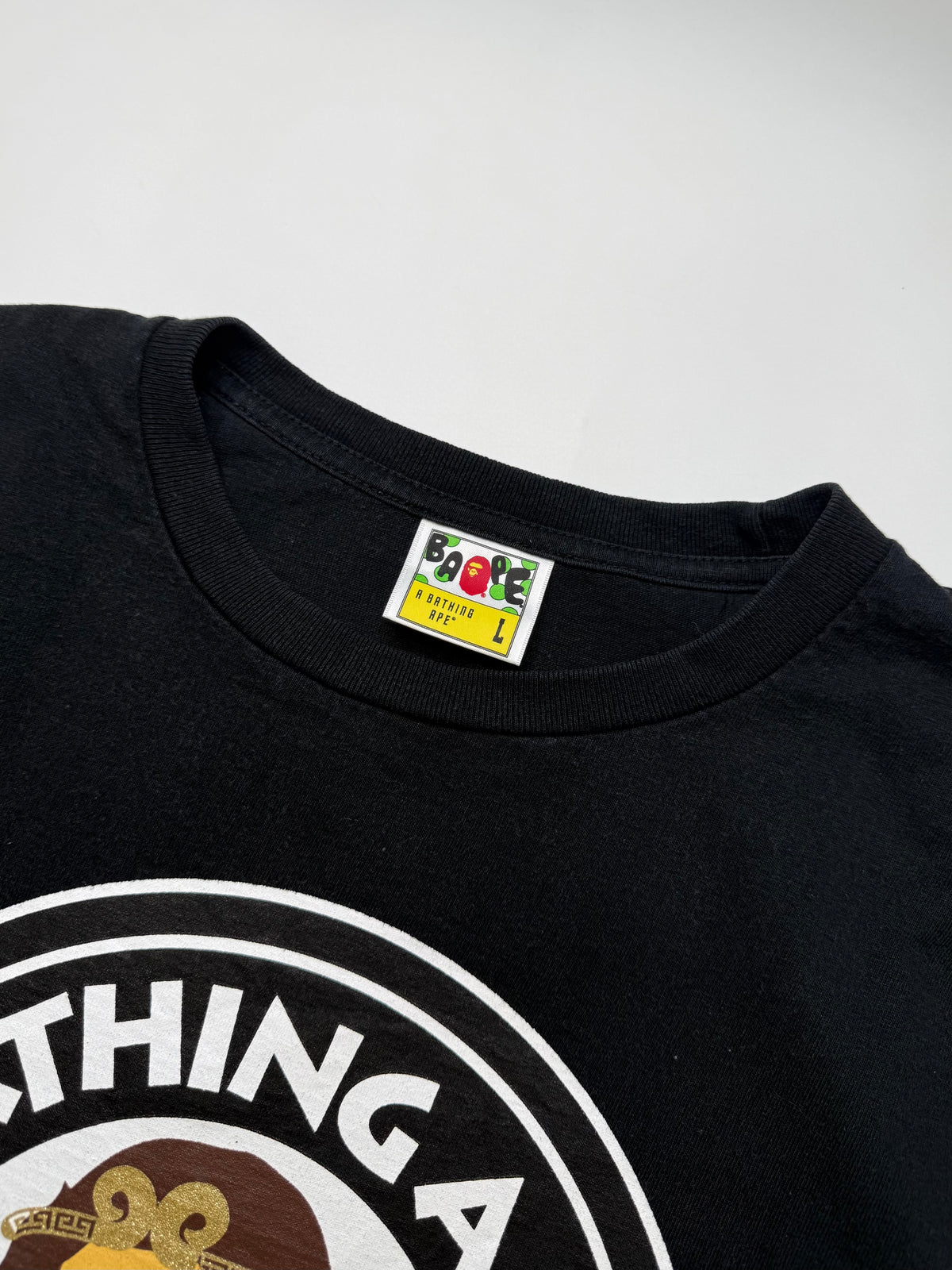 BAPE YEAR OF MONKEY TEE – BLACK (L)