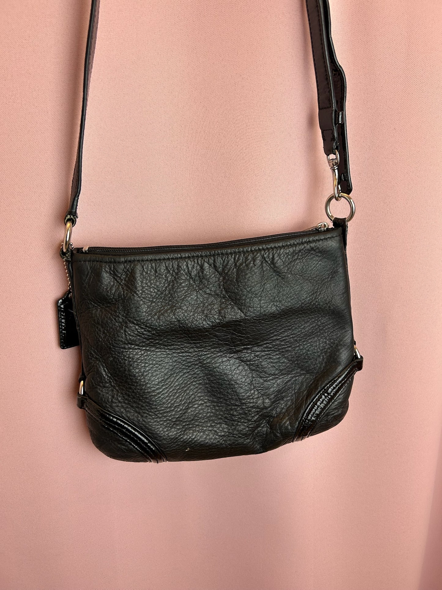COACH CROSSBODY BAG REAL LEATHER