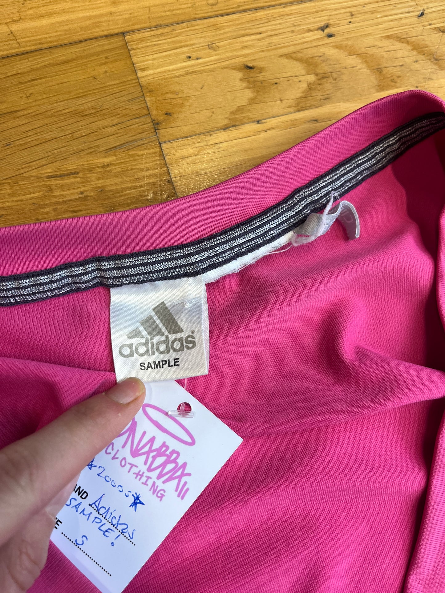ADIDAS SAMPLE 2000s TOP (S)