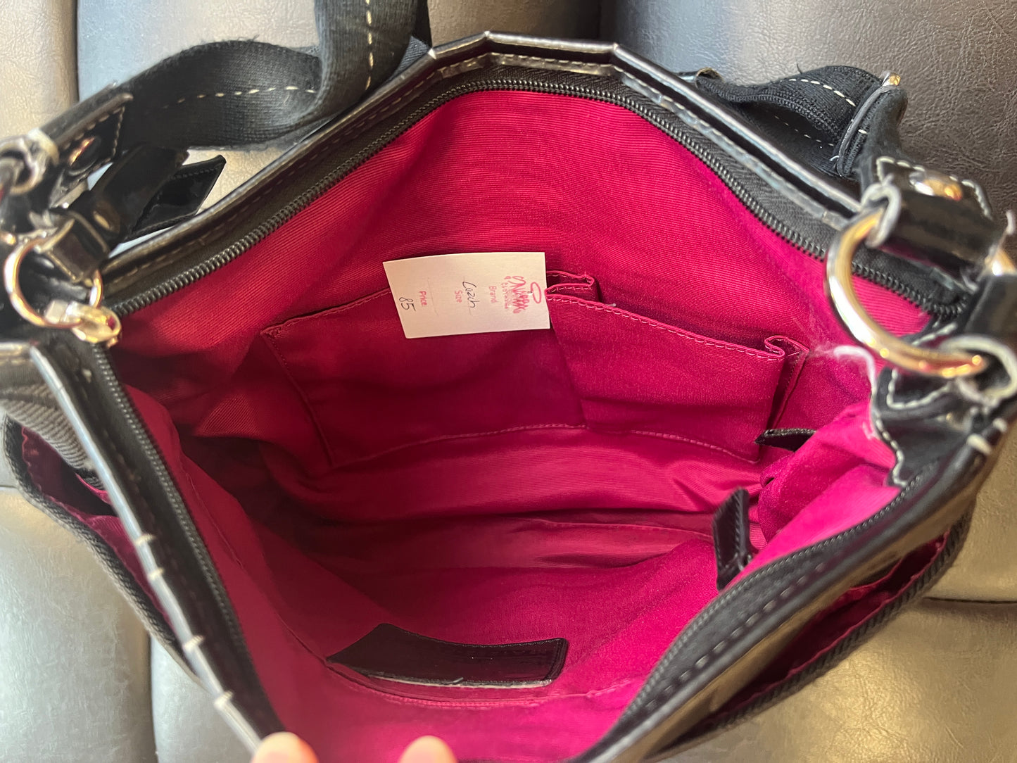 COACH MONOGRAM CROSSBODY BAG