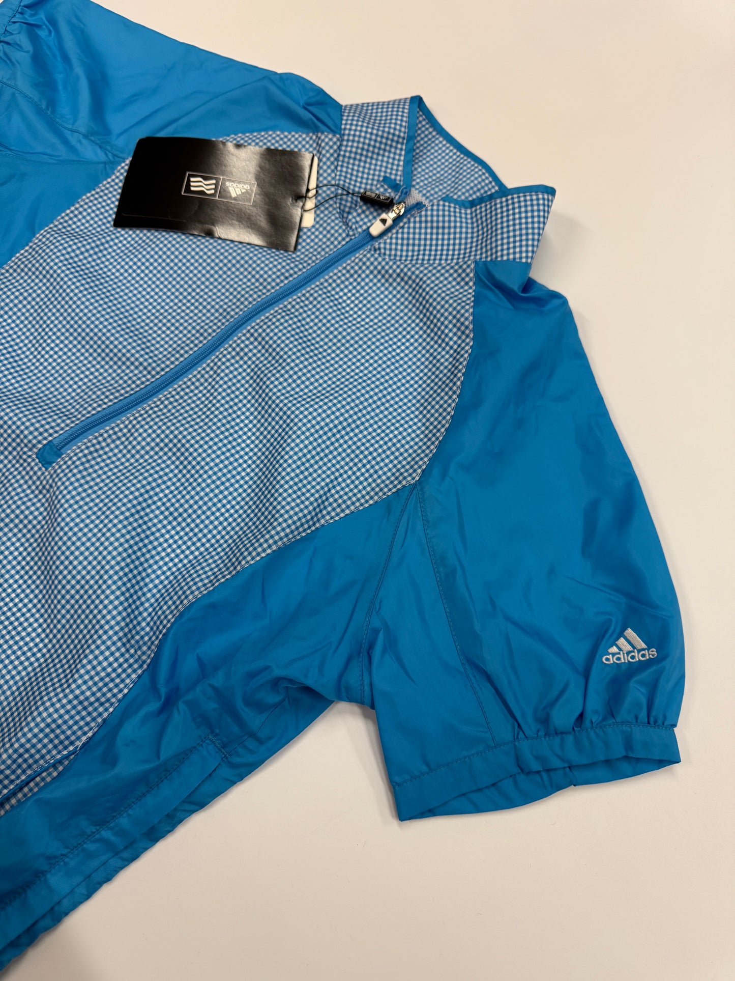 RARE JAPANESE DEADSTOCK 2000s ADIDAS TRACK SHIRT, WITH TAG (S)