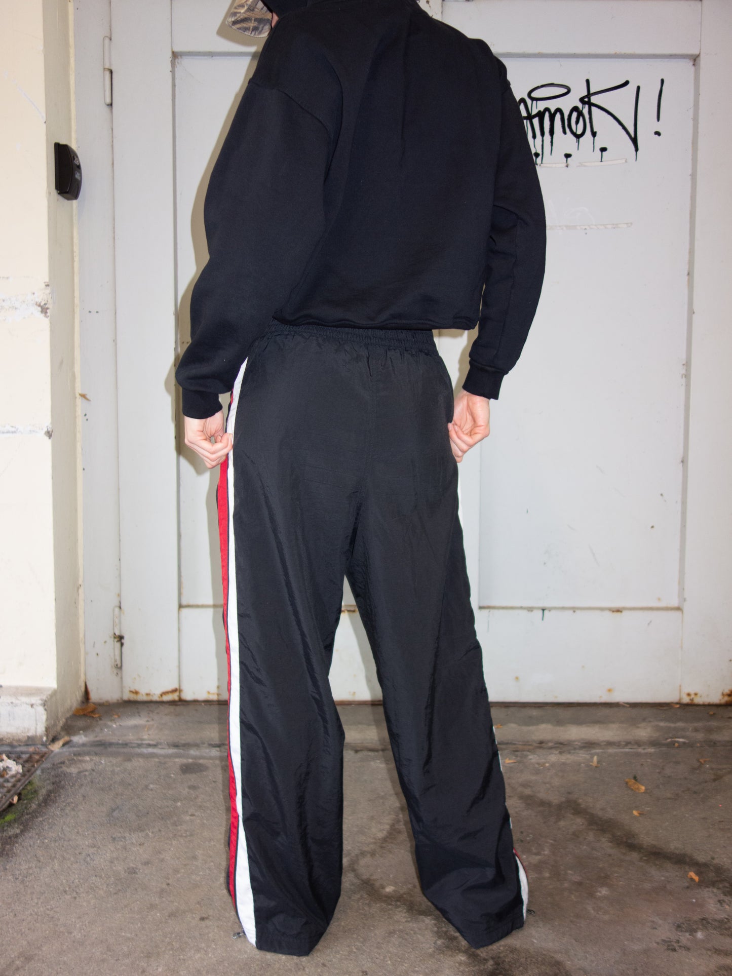 NIKE TRACK PANTS 2000s (L)