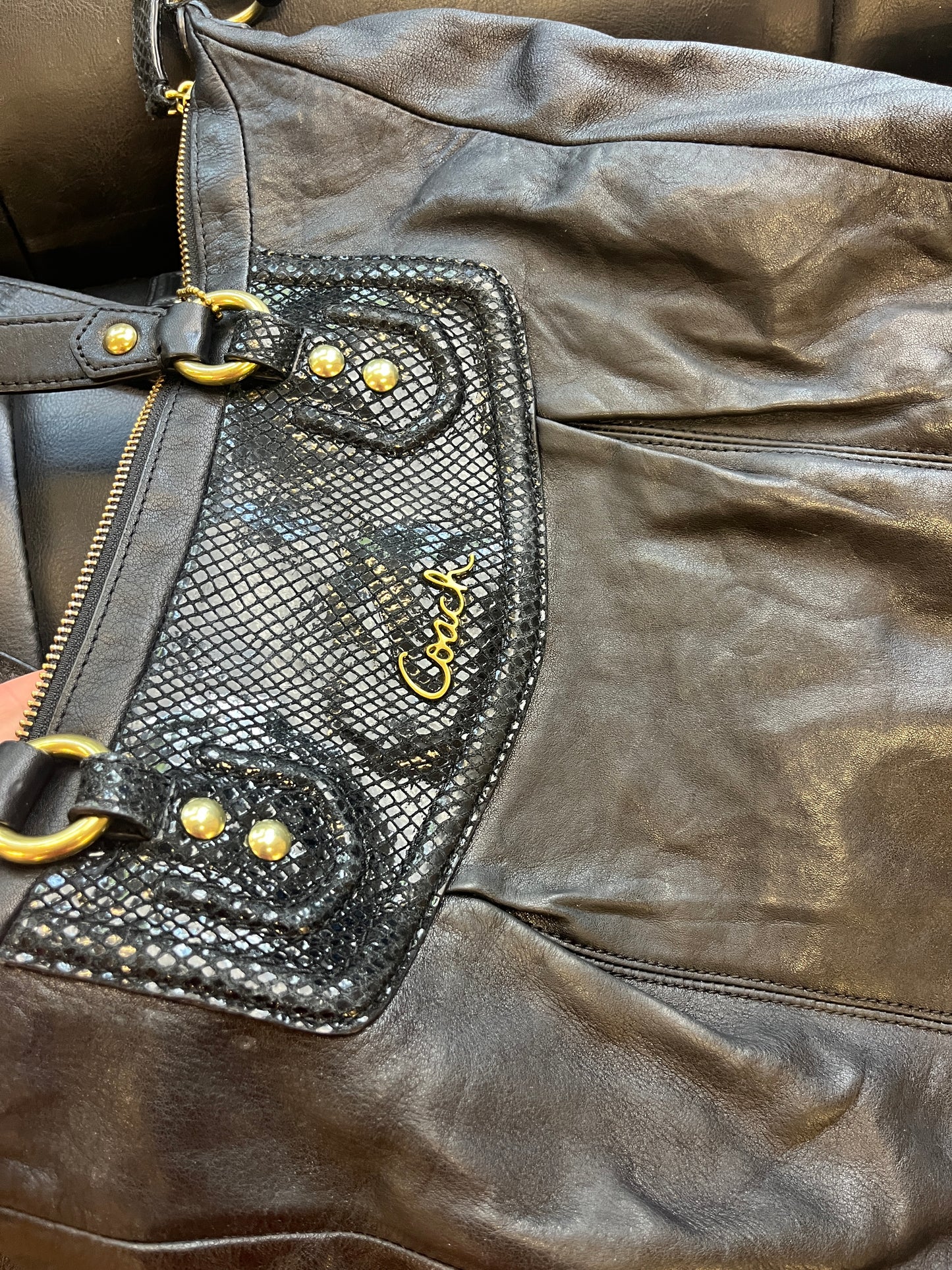 COACH LEATHER BAG