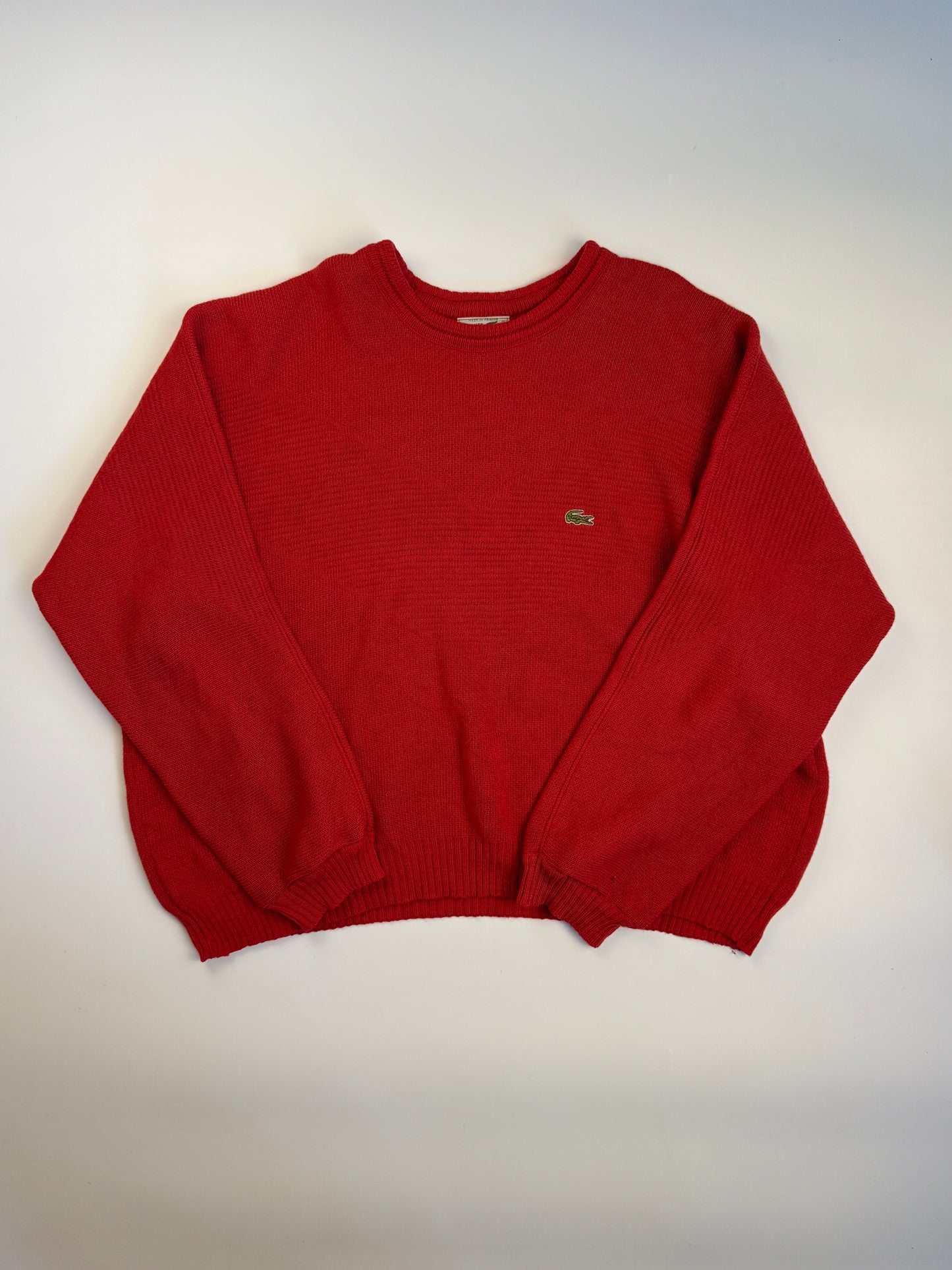 LACOSTE WOOL KNIT SWEATER (XL)