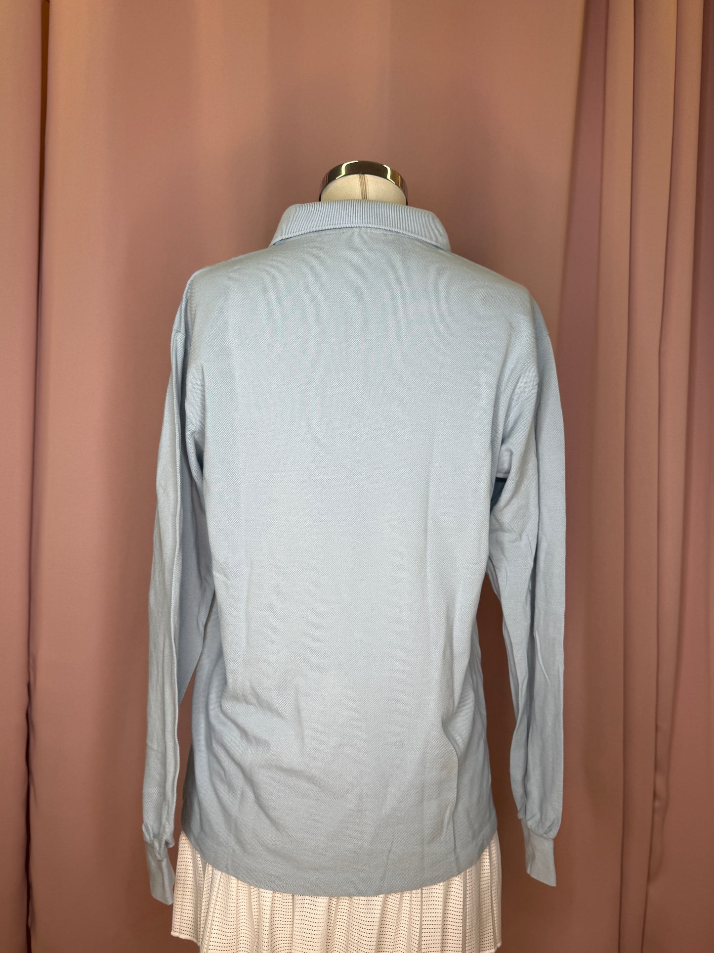 LACOSTE LONGSLEEVE BABYBLUE (~M)