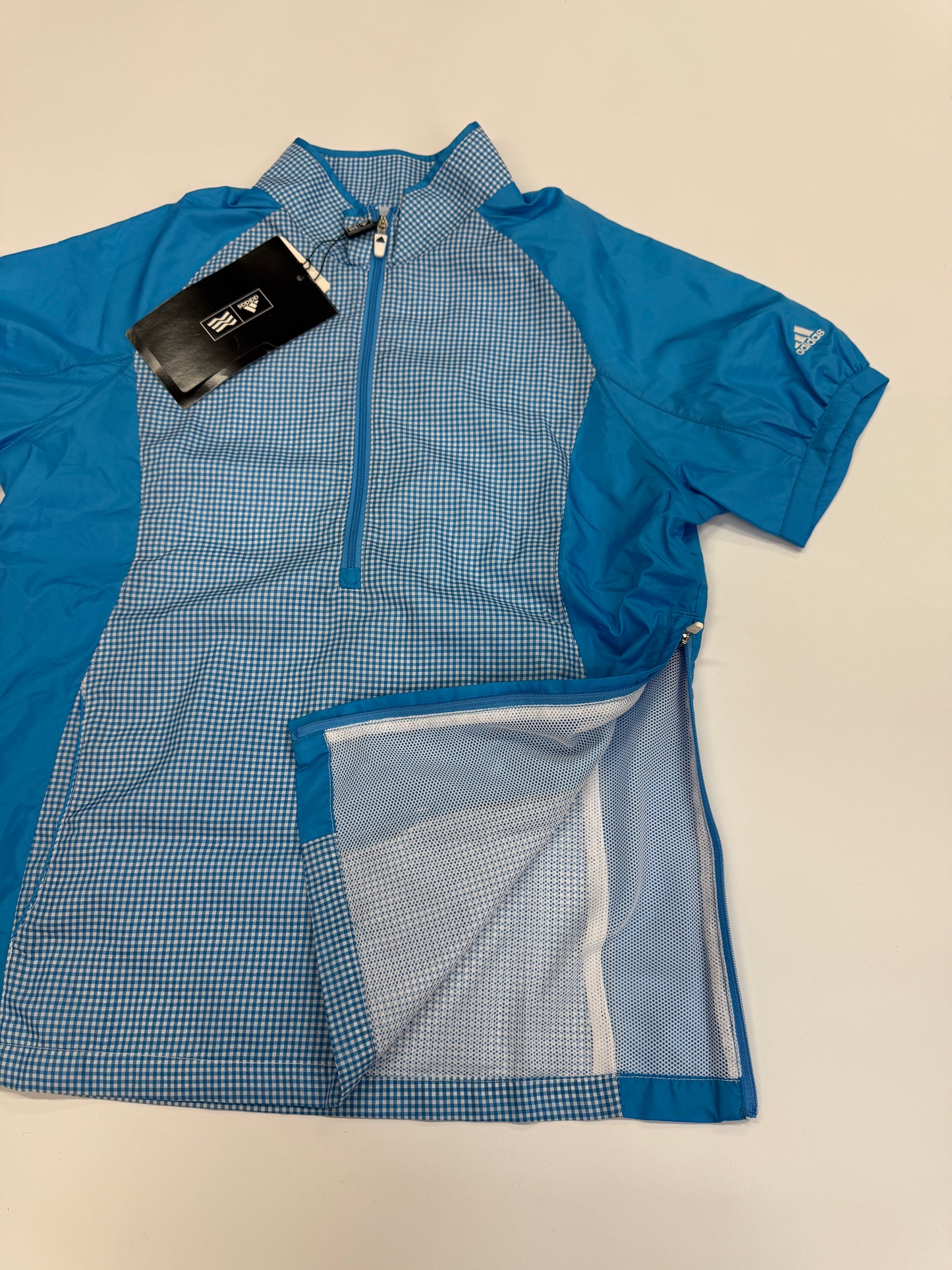 RARE JAPANESE DEADSTOCK 2000s ADIDAS TRACK SHIRT, WITH TAG (S)