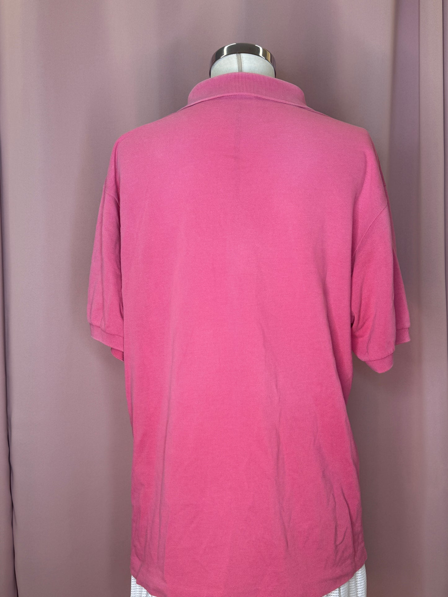 LACOSTE POLO PINK (~L)