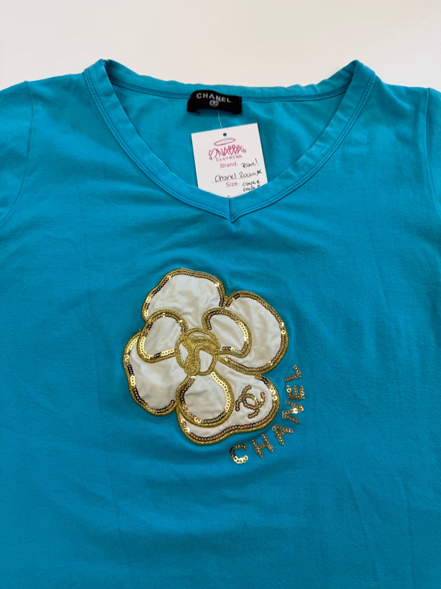 RARE CHANEL 2000s BABY TOP (S)