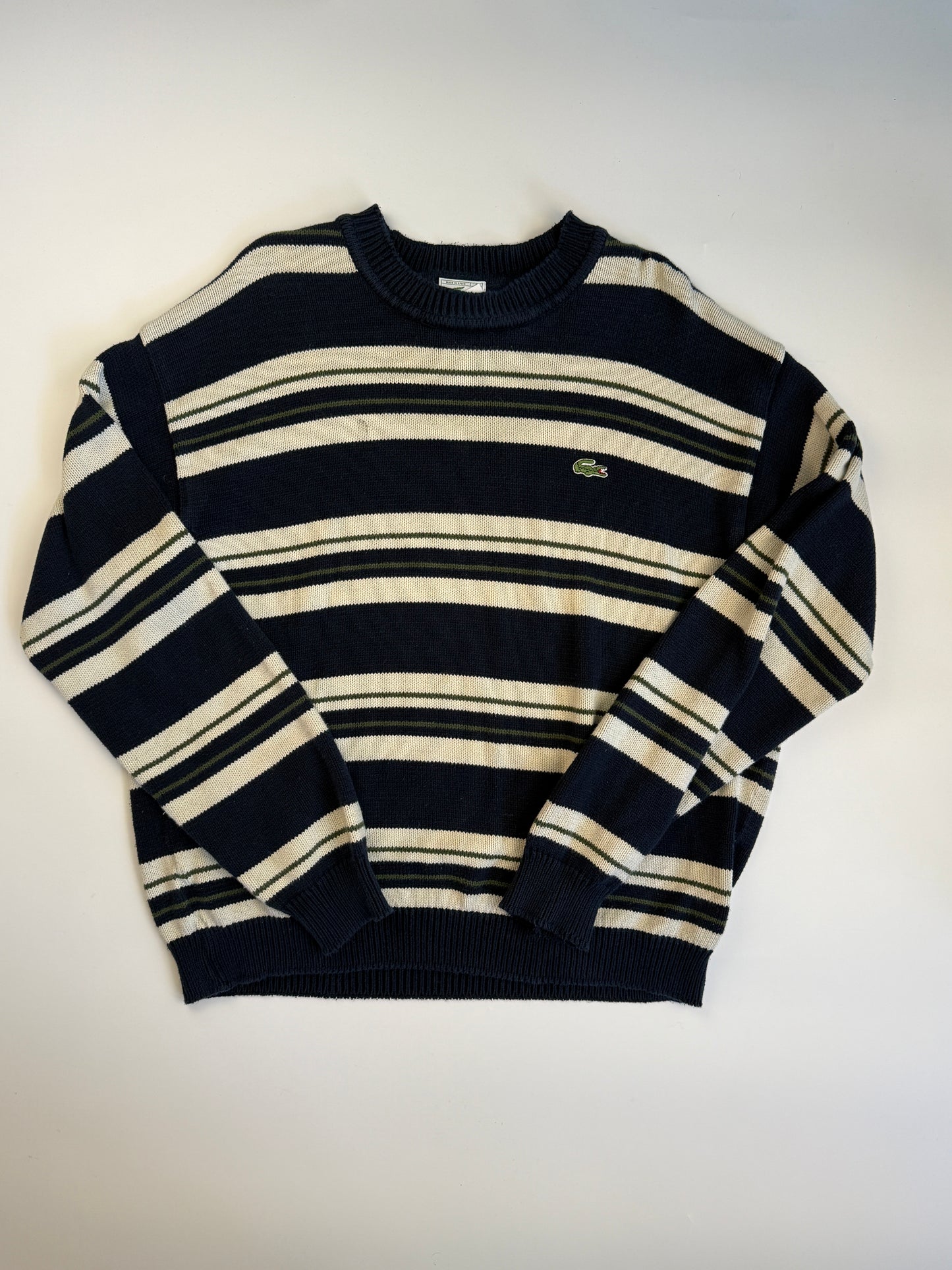 LACOSTE KNIT SWEATER (M)