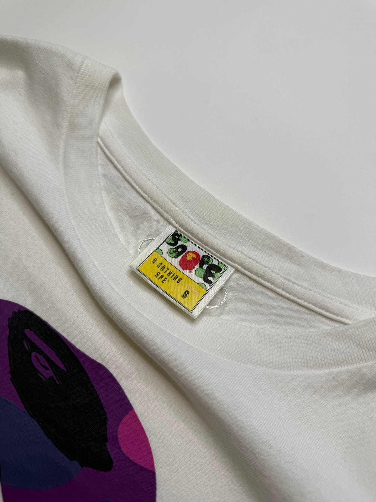 BAPE BY BATHING APE TEE – PURPLE CAMO (S)