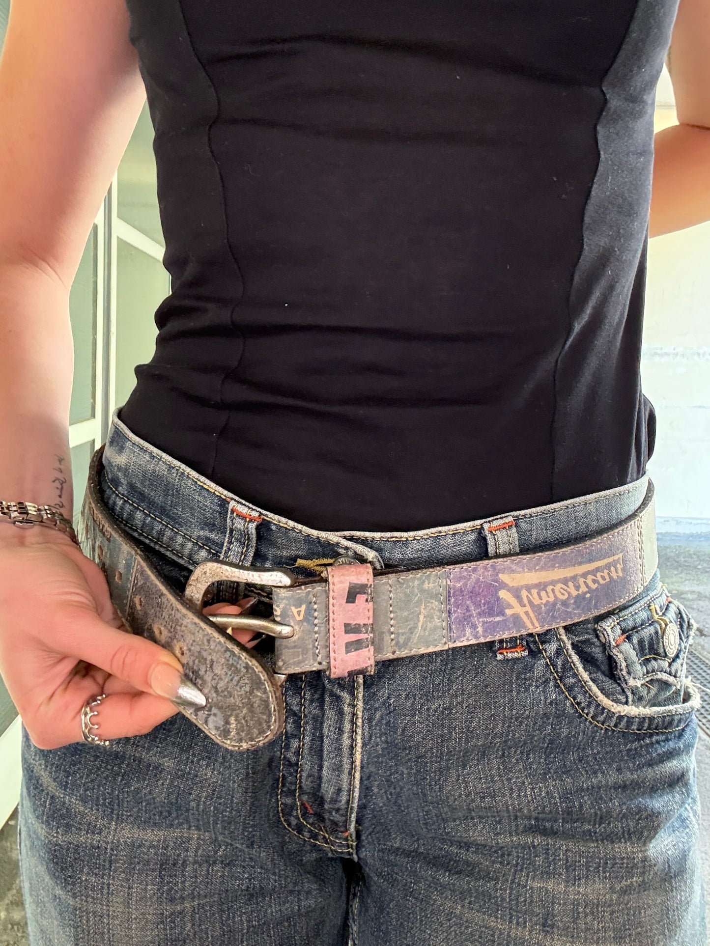 VINTAGE LEVIS AMERICAN DENIM BELT