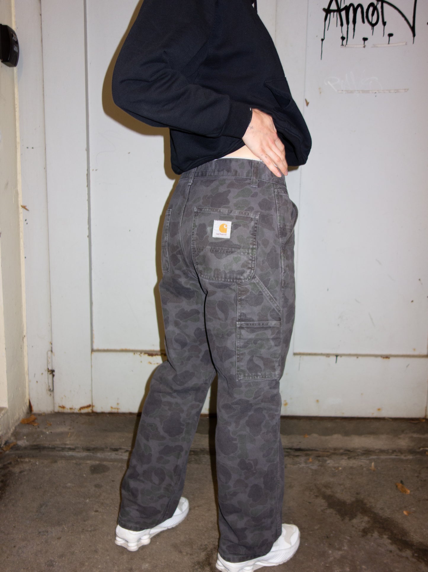 CARHARRT STRAIGHT LEG JEANS (m. S Baggy)