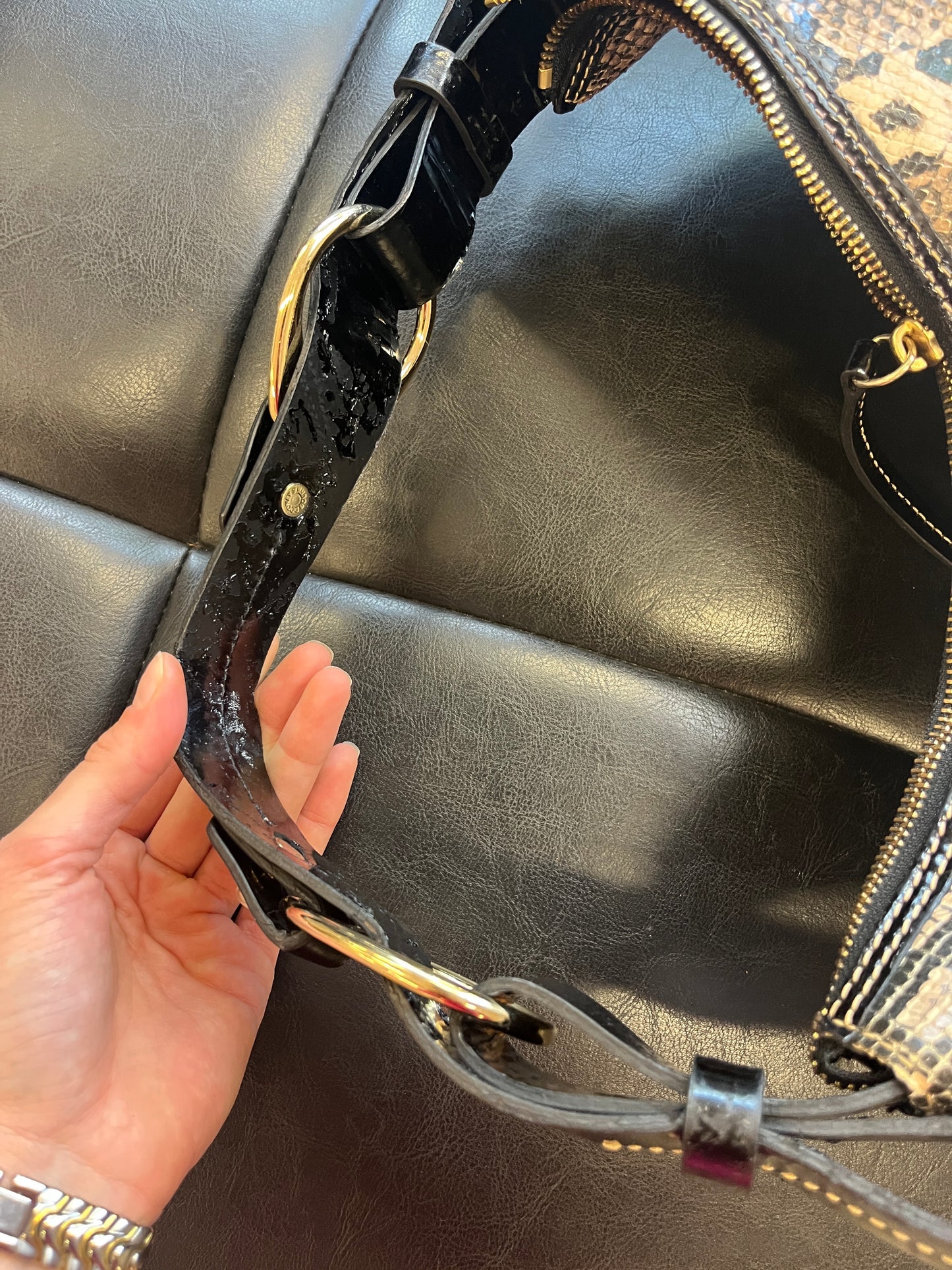 DOONEY & BOURKE SNAKE PURSE