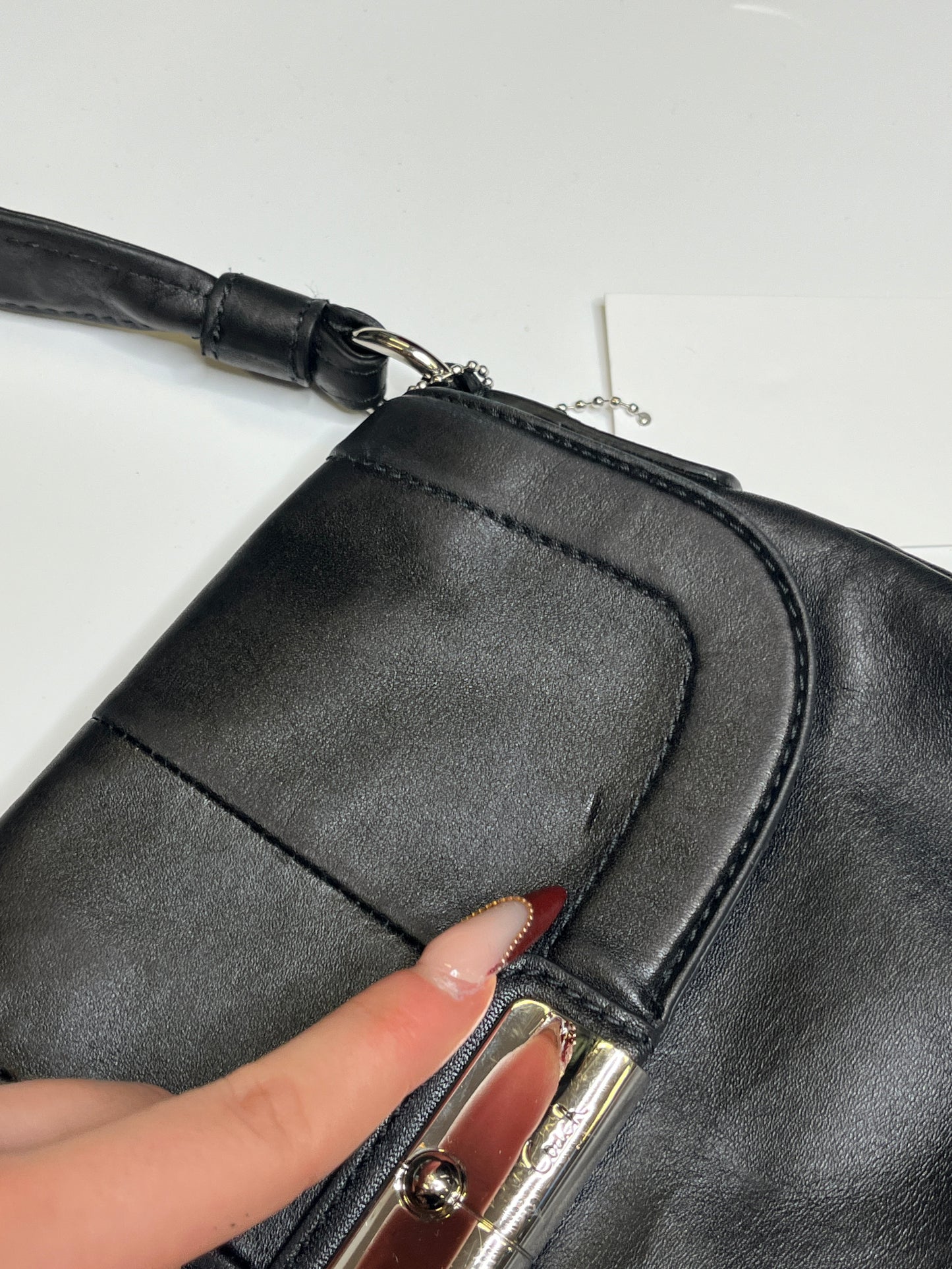COACH PURSE LEATHER