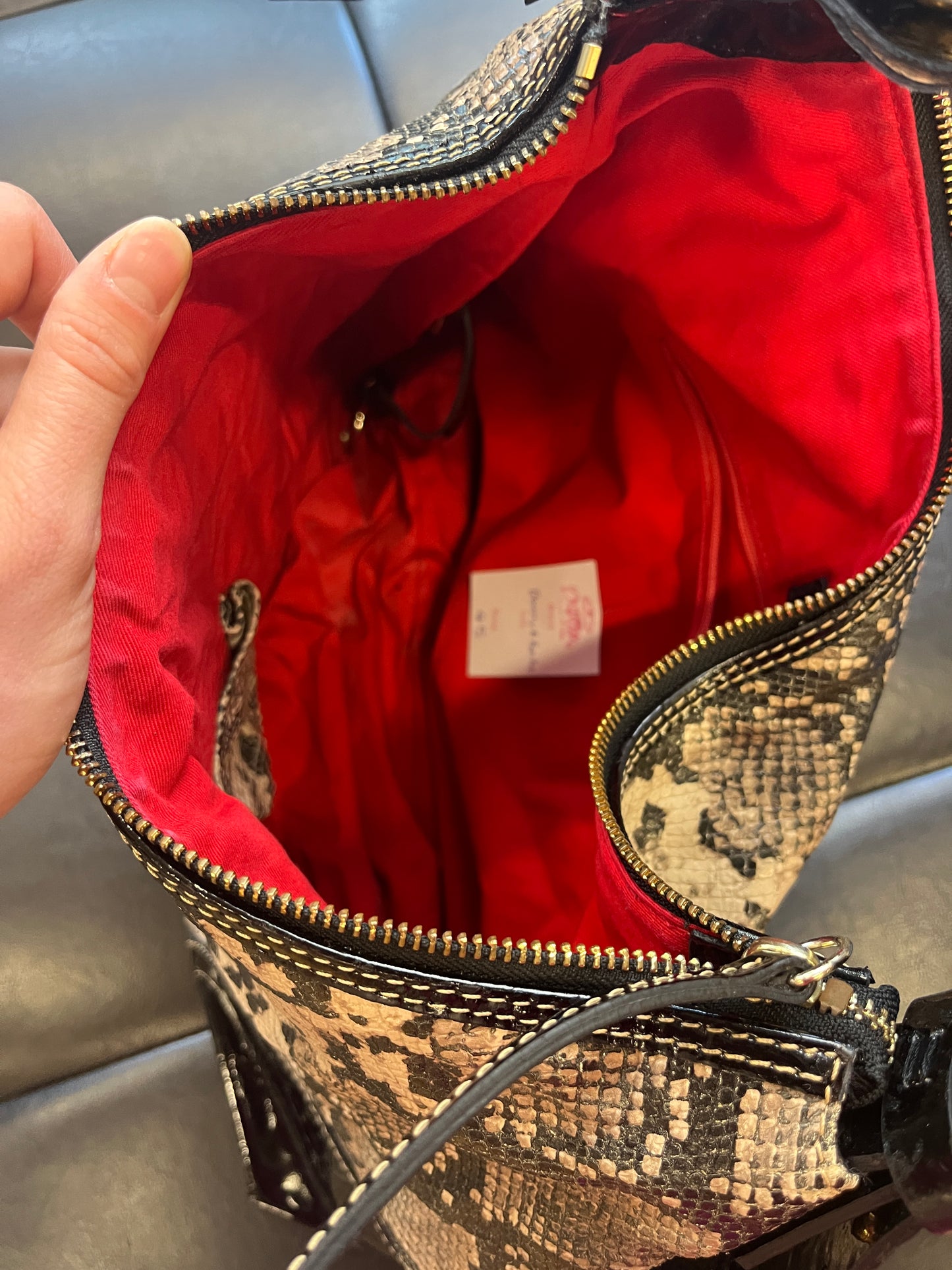 DOONEY & BOURKE SNAKE PURSE