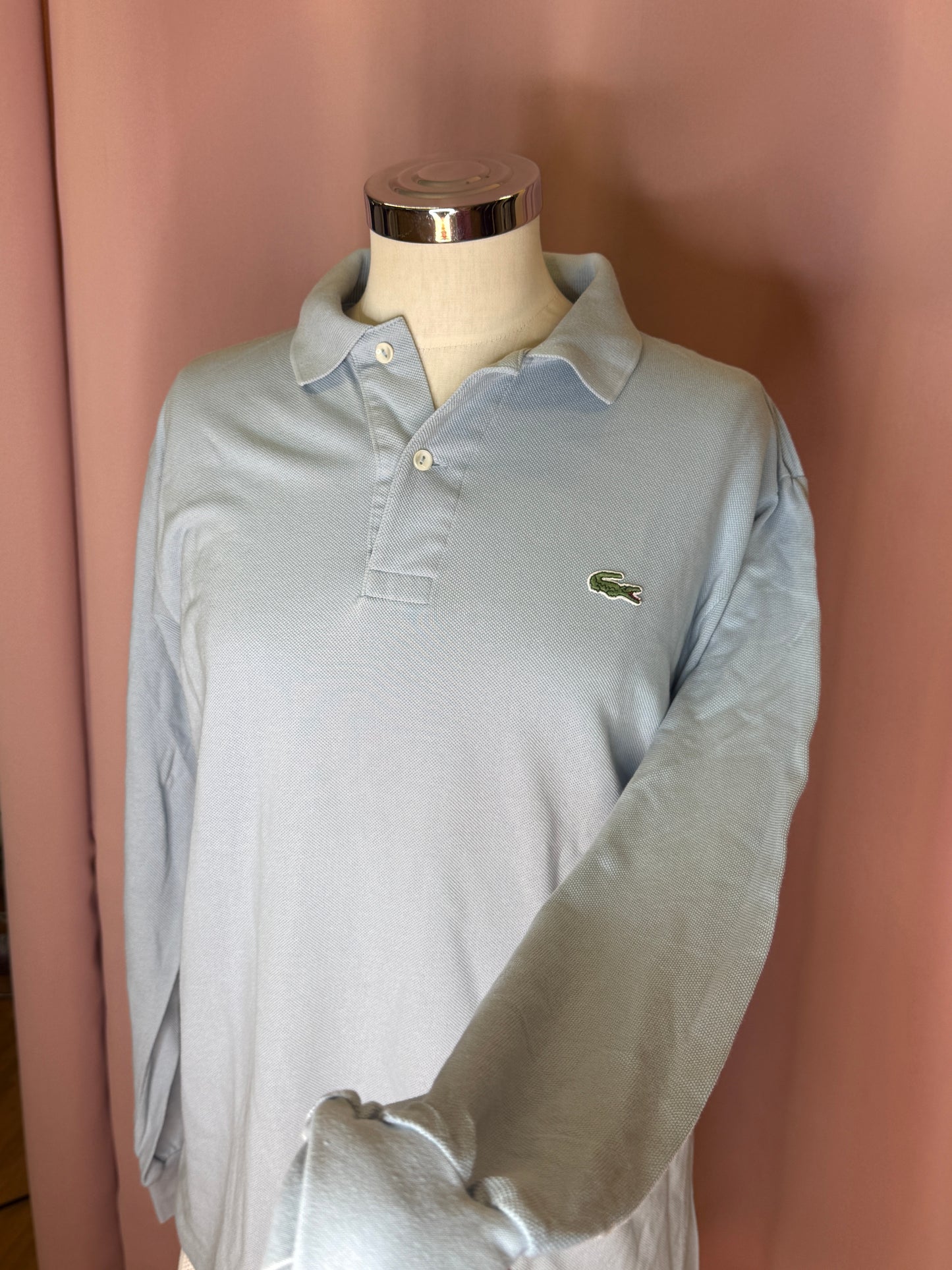 LACOSTE LONGSLEEVE BABYBLUE (~M)