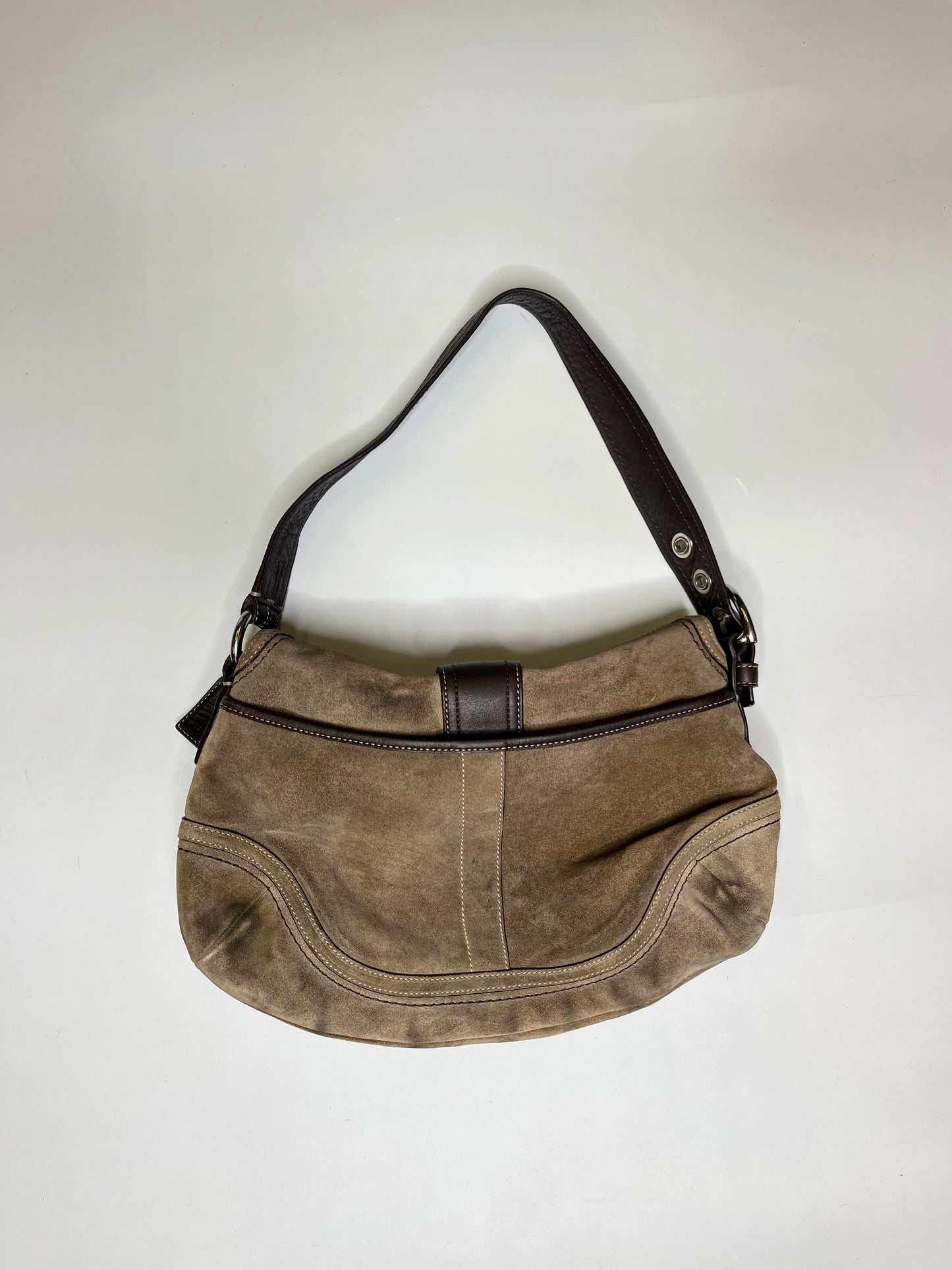 COACH PURSE WILD LEATHER BROWN