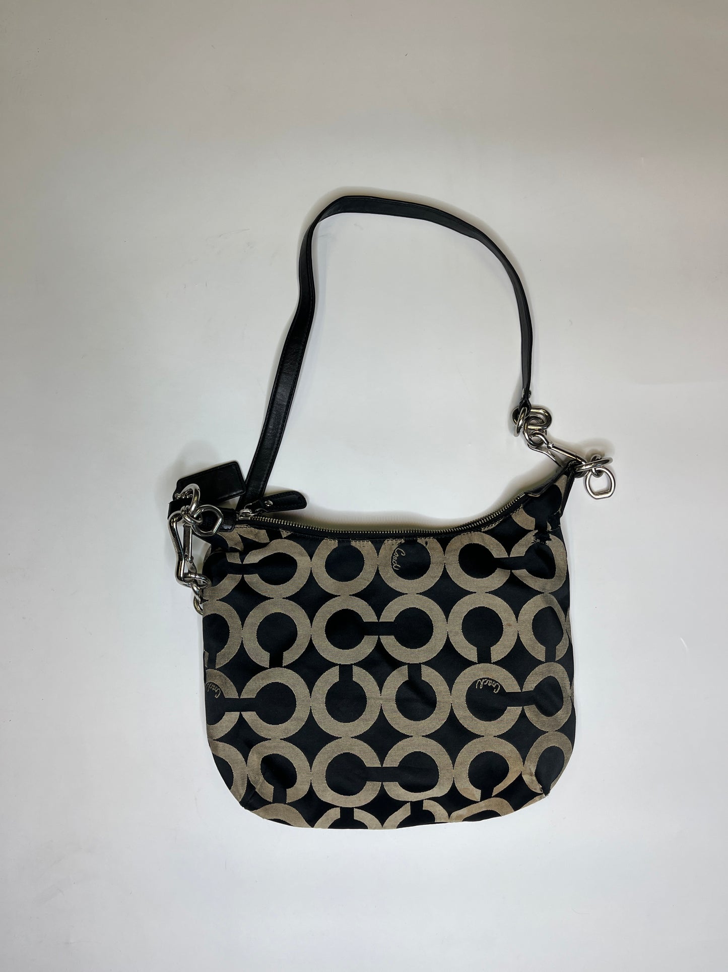 COACH MONOGRAM PURSE LEATHER