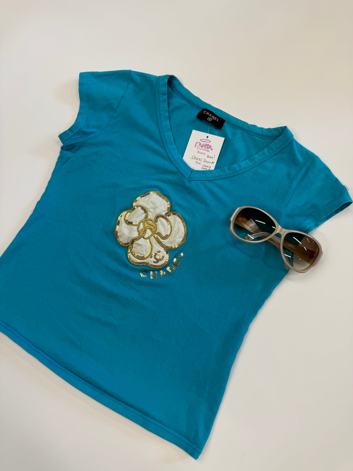 RARE CHANEL 2000s BABY TOP (S)